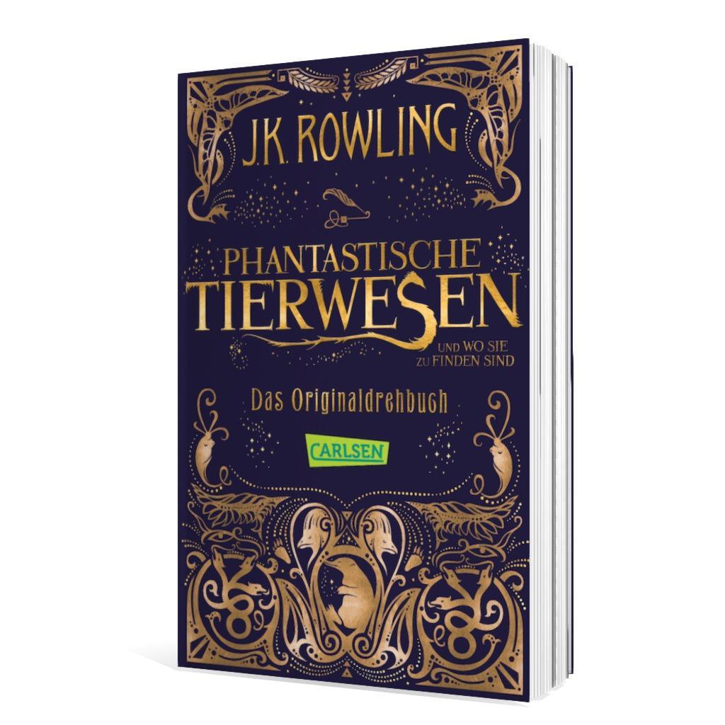 Beispielinhalt (Bild) Phantastische Tierwesen und wo sie zu finden sind: Das Originaldrehbuch