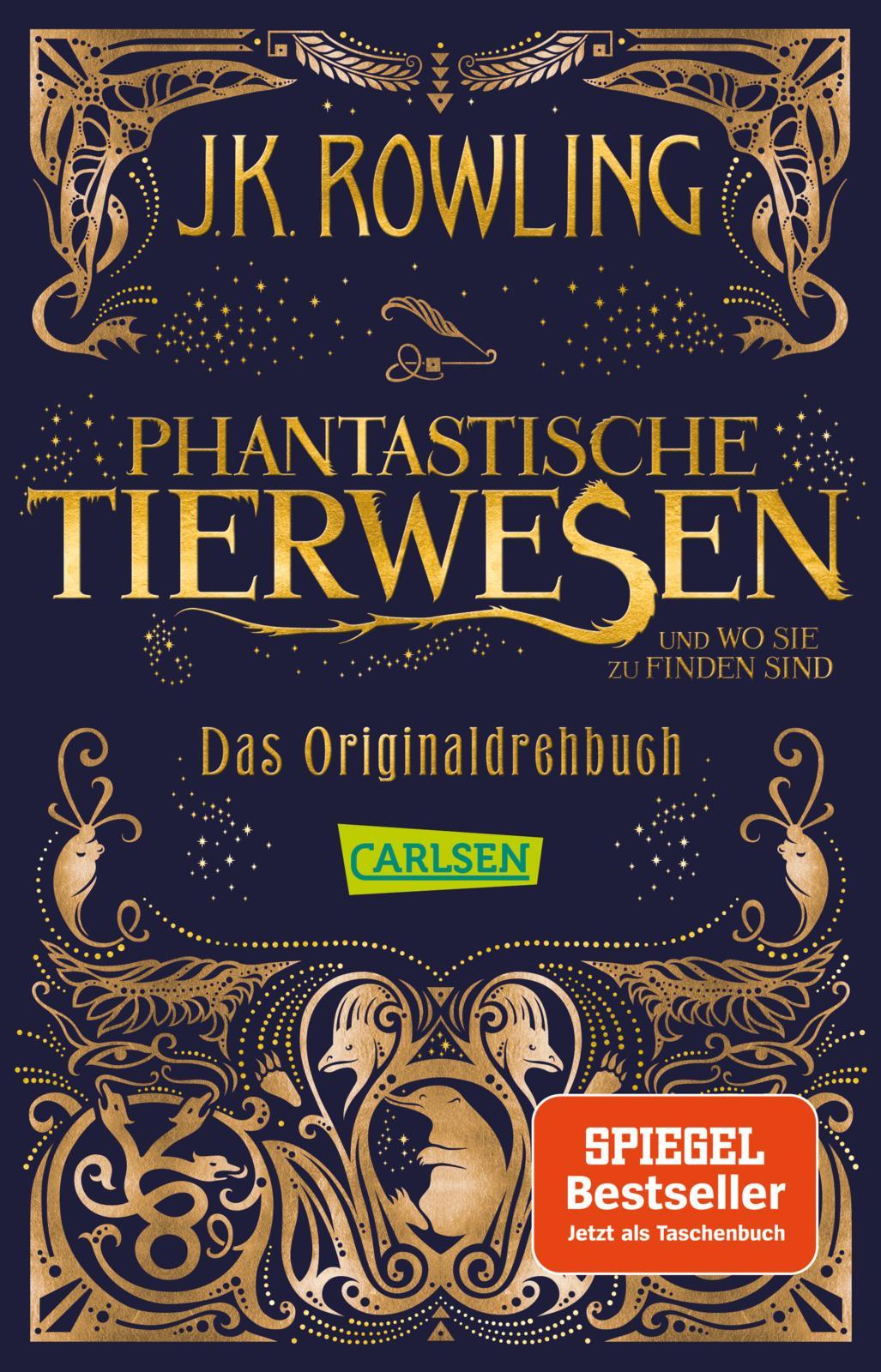 Vorderes Coverbild Phantastische Tierwesen und wo sie zu finden sind: Das Originaldrehbuch