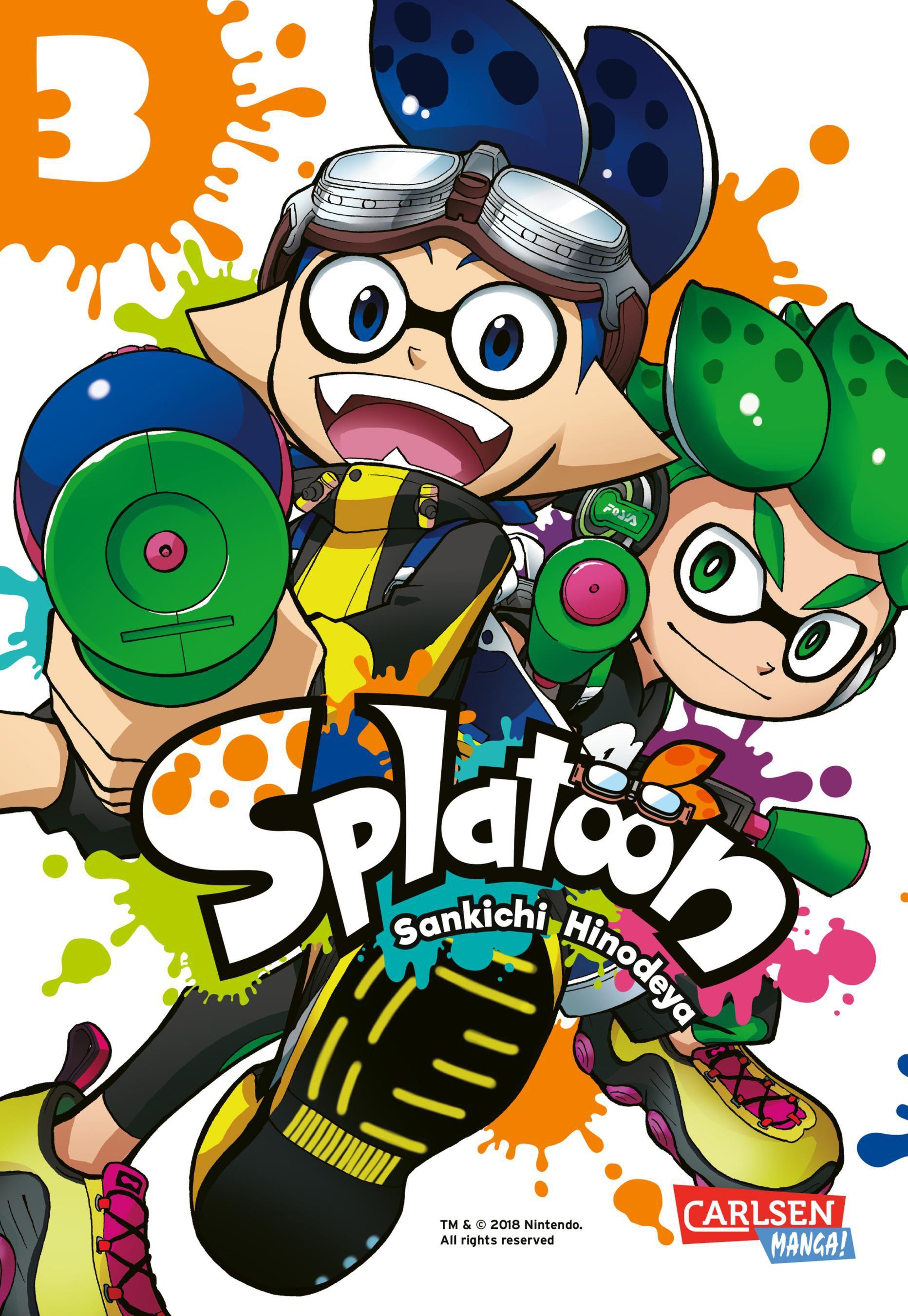 Vorderes Coverbild Splatoon 3