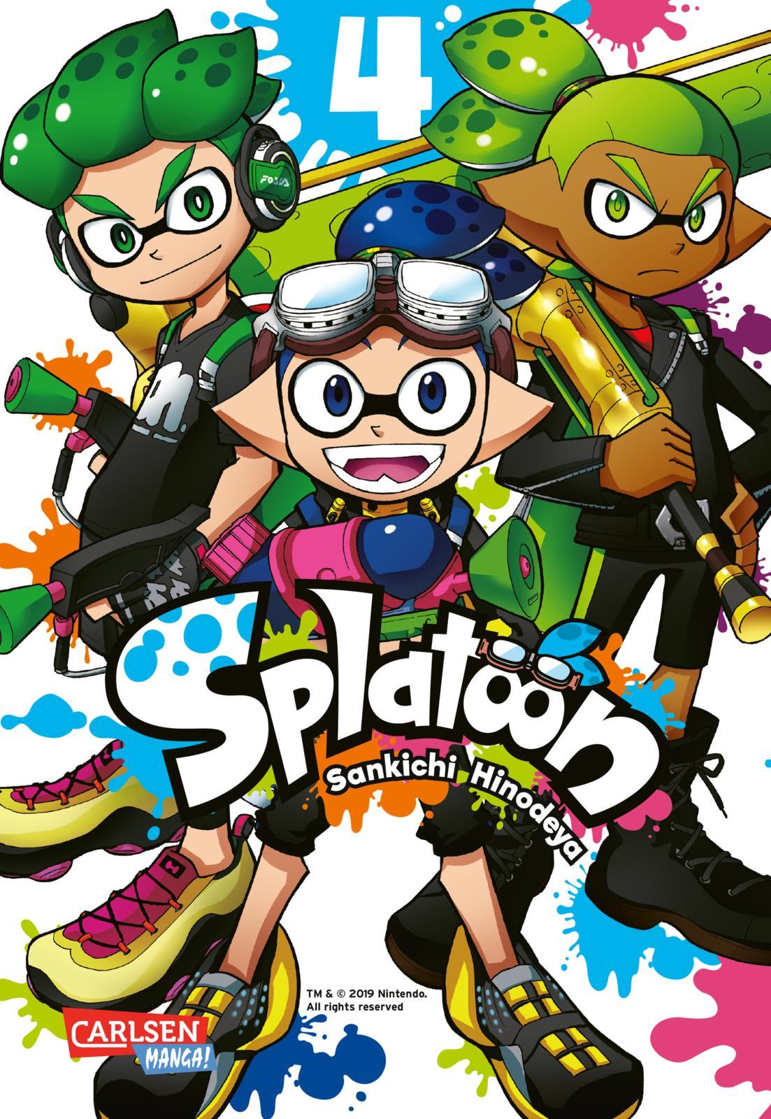 Vorderes Coverbild Splatoon 4