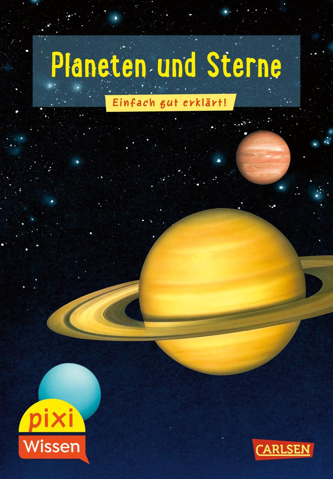 Vorderes Coverbild Pixi Wissen 10: VE 5: Planeten und Sterne