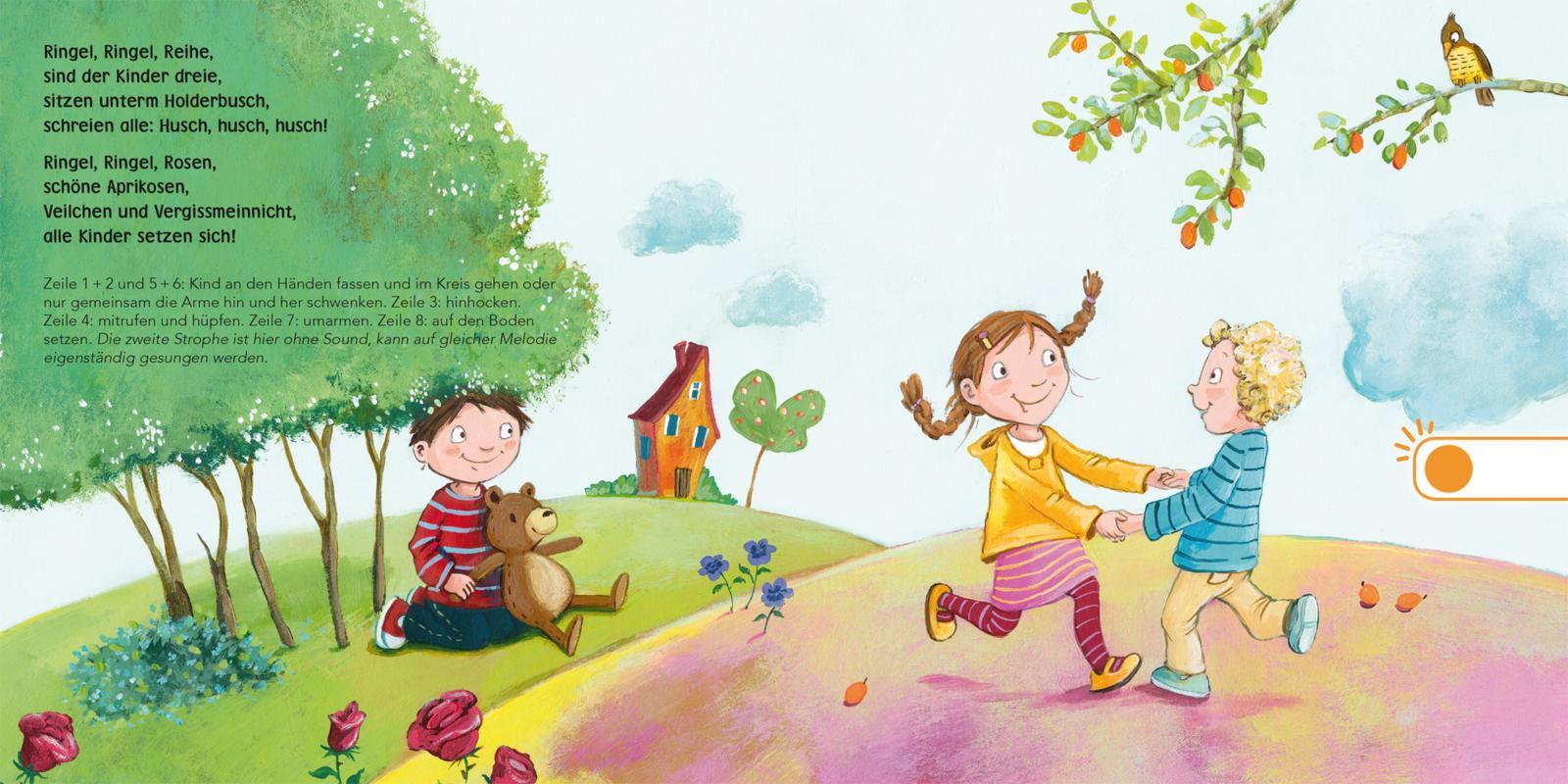 Beispielinhalt (Bild) Hör mal (Soundbuch): Verse für Kleine: Aramsamsam