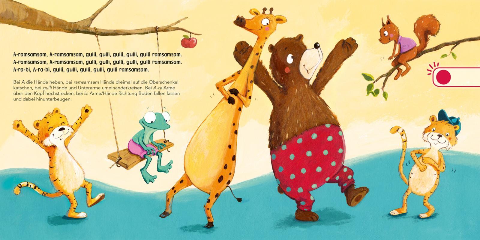 Beispielinhalt (Bild) Hör mal (Soundbuch): Verse für Kleine: Aramsamsam