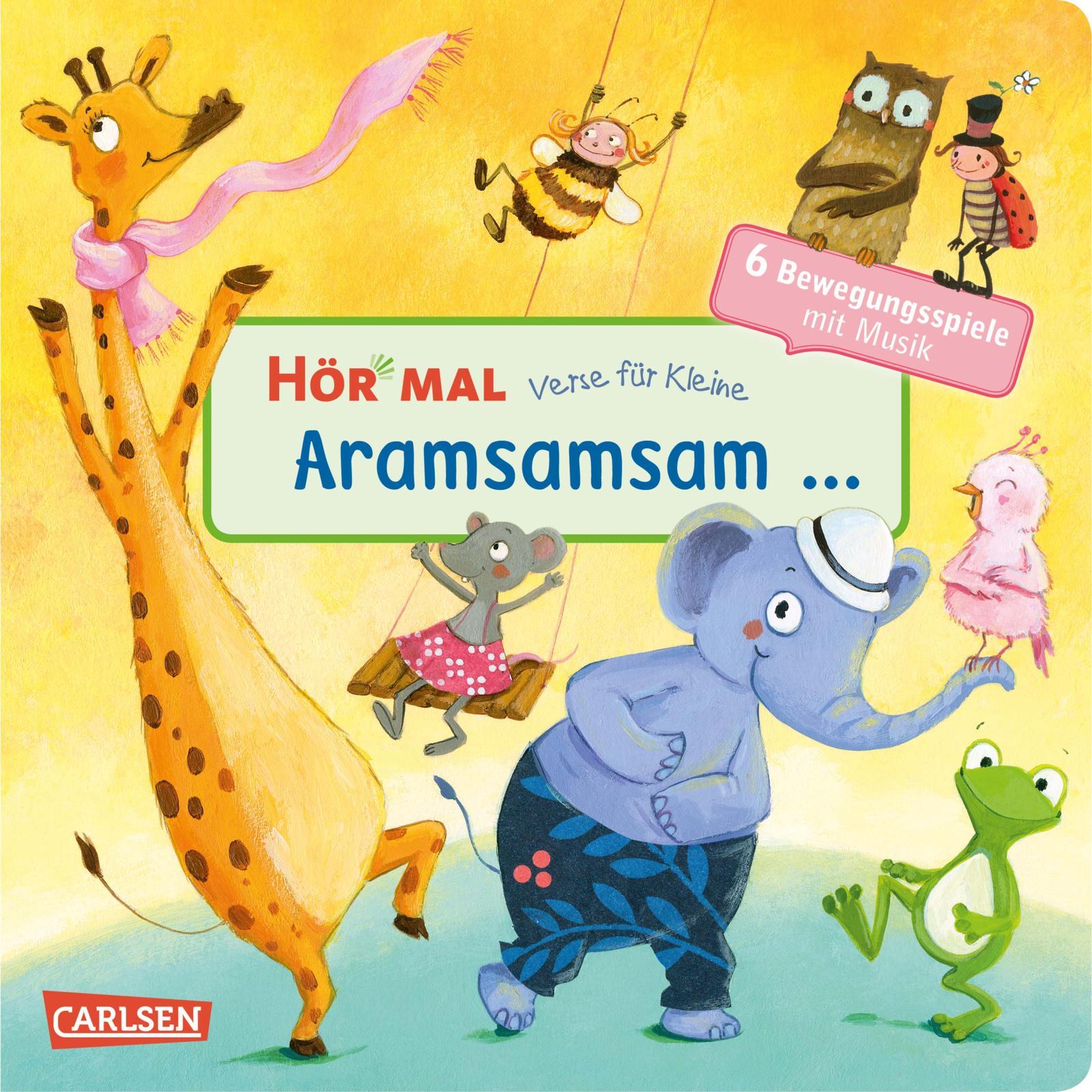 Vorderes Coverbild Hör mal (Soundbuch): Verse für Kleine: Aramsamsam