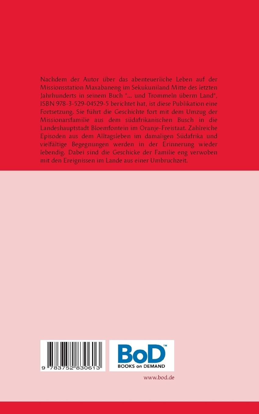 Rückseitencover Was immer bleibt ...