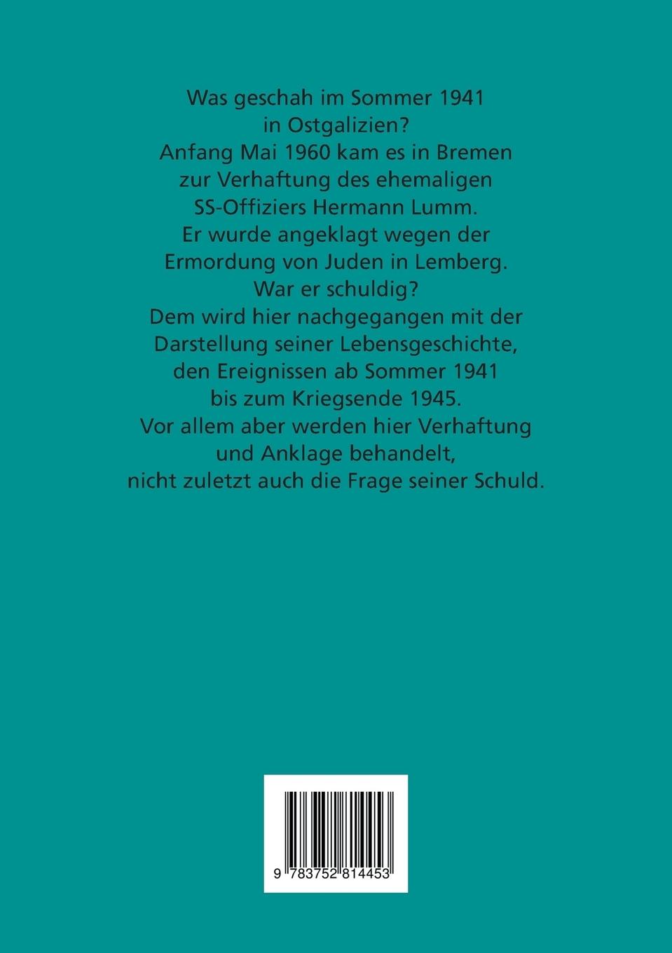 Rückseitencover Der ehrenwerte Herr L.