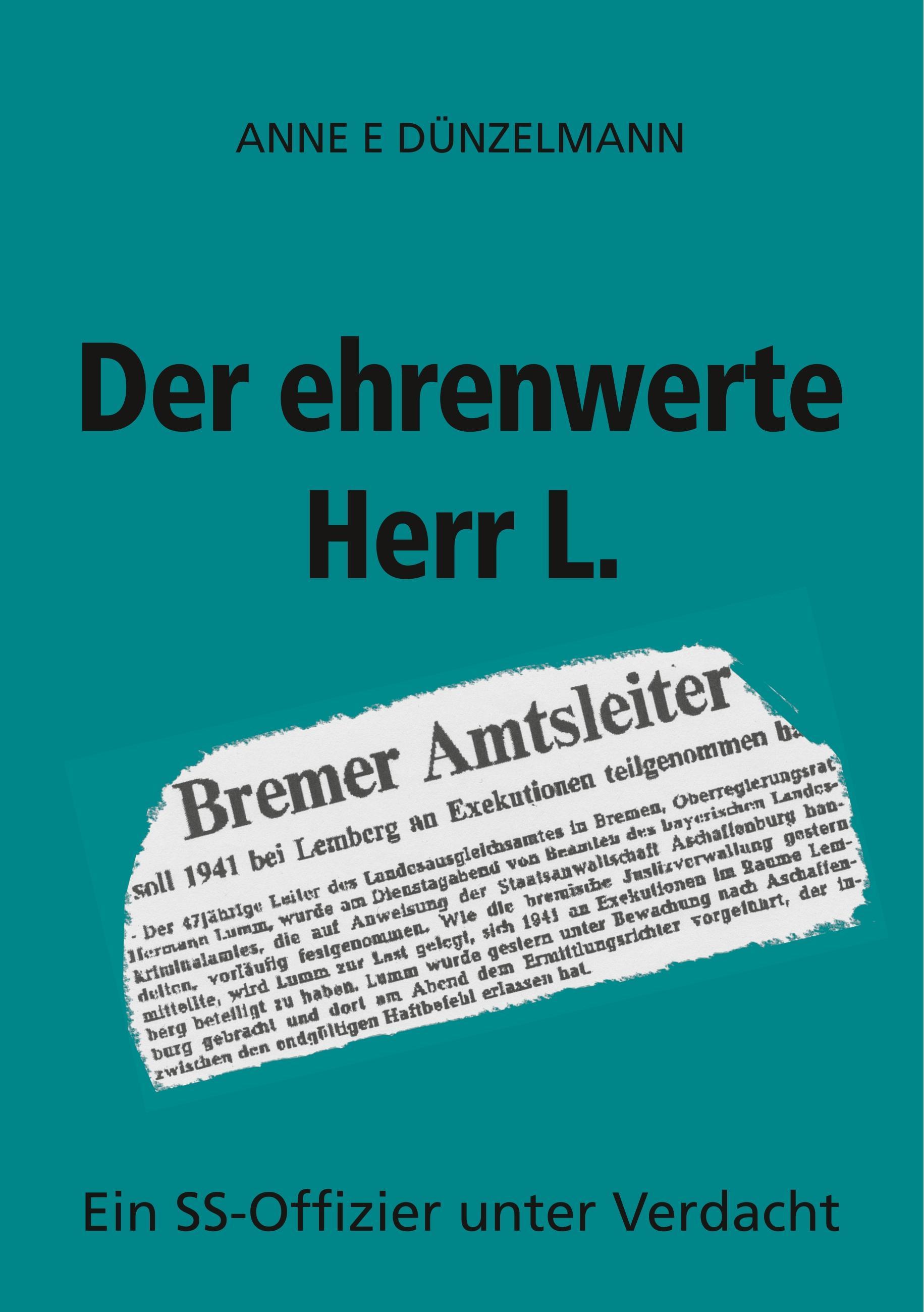 Vorderes Coverbild Der ehrenwerte Herr L.