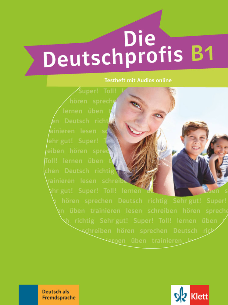 Vorderes Coverbild Die Deutschprofis B1. Testheft mit Audios online