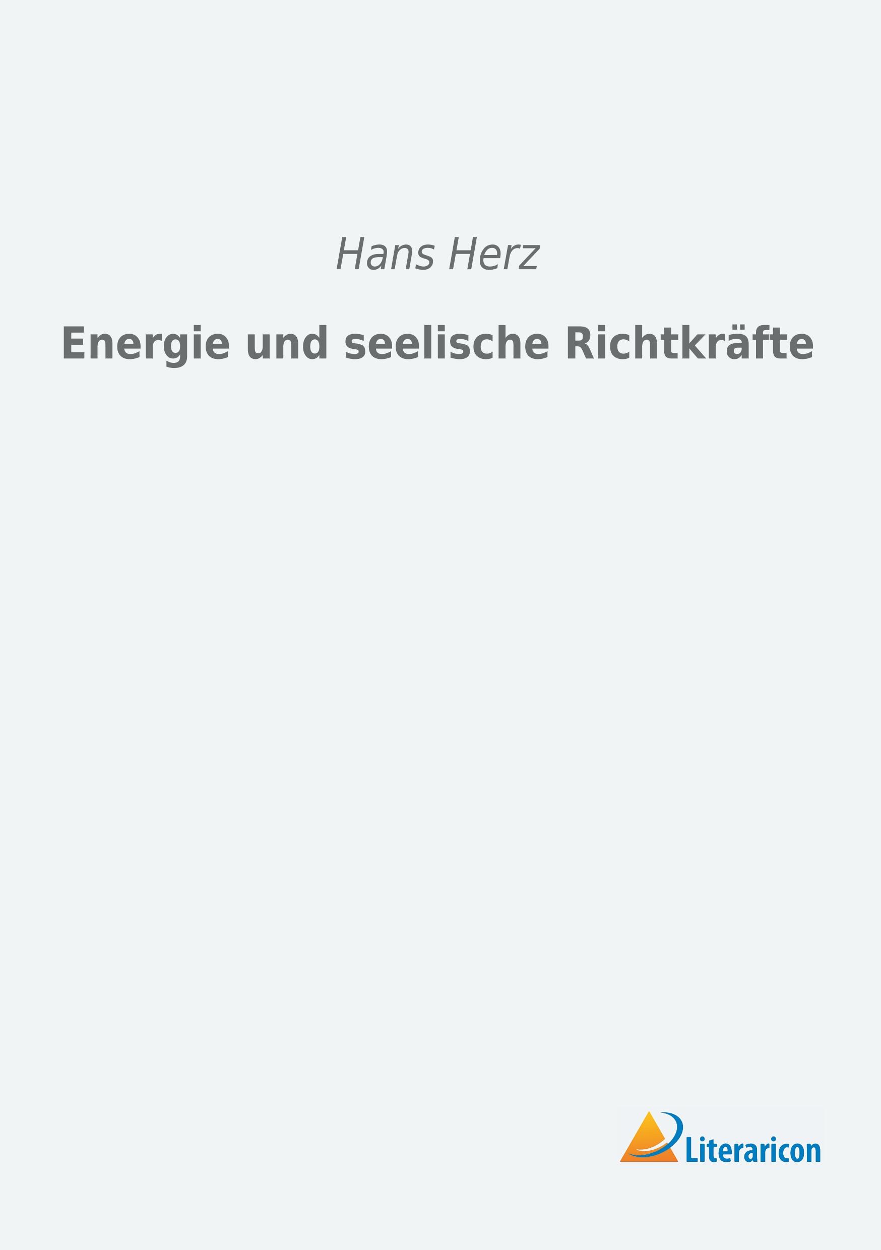 Vorderes Coverbild Energie und seelische Richtkräfte