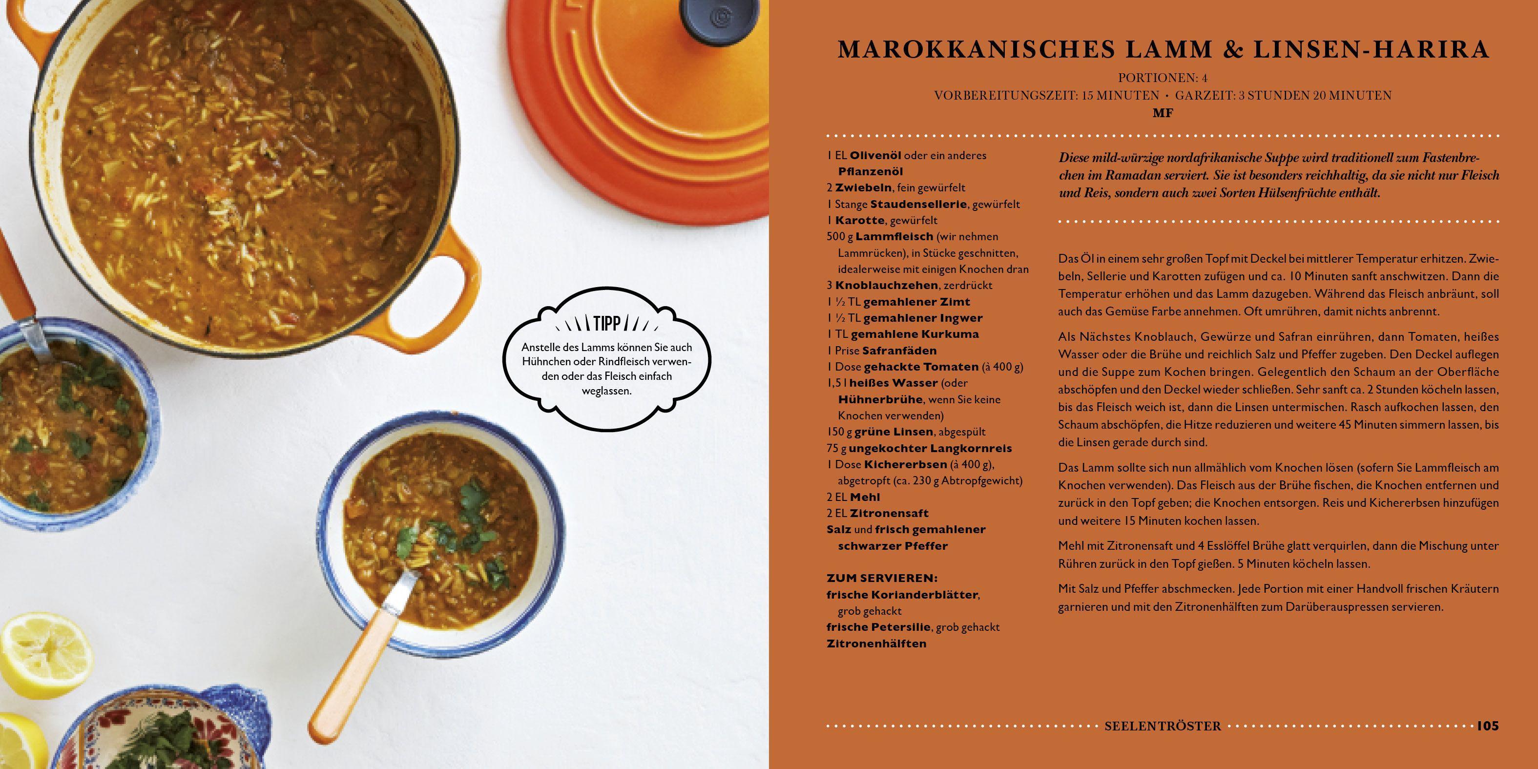 Beispielinhalt (Bild) Leon. Hundert Suppen