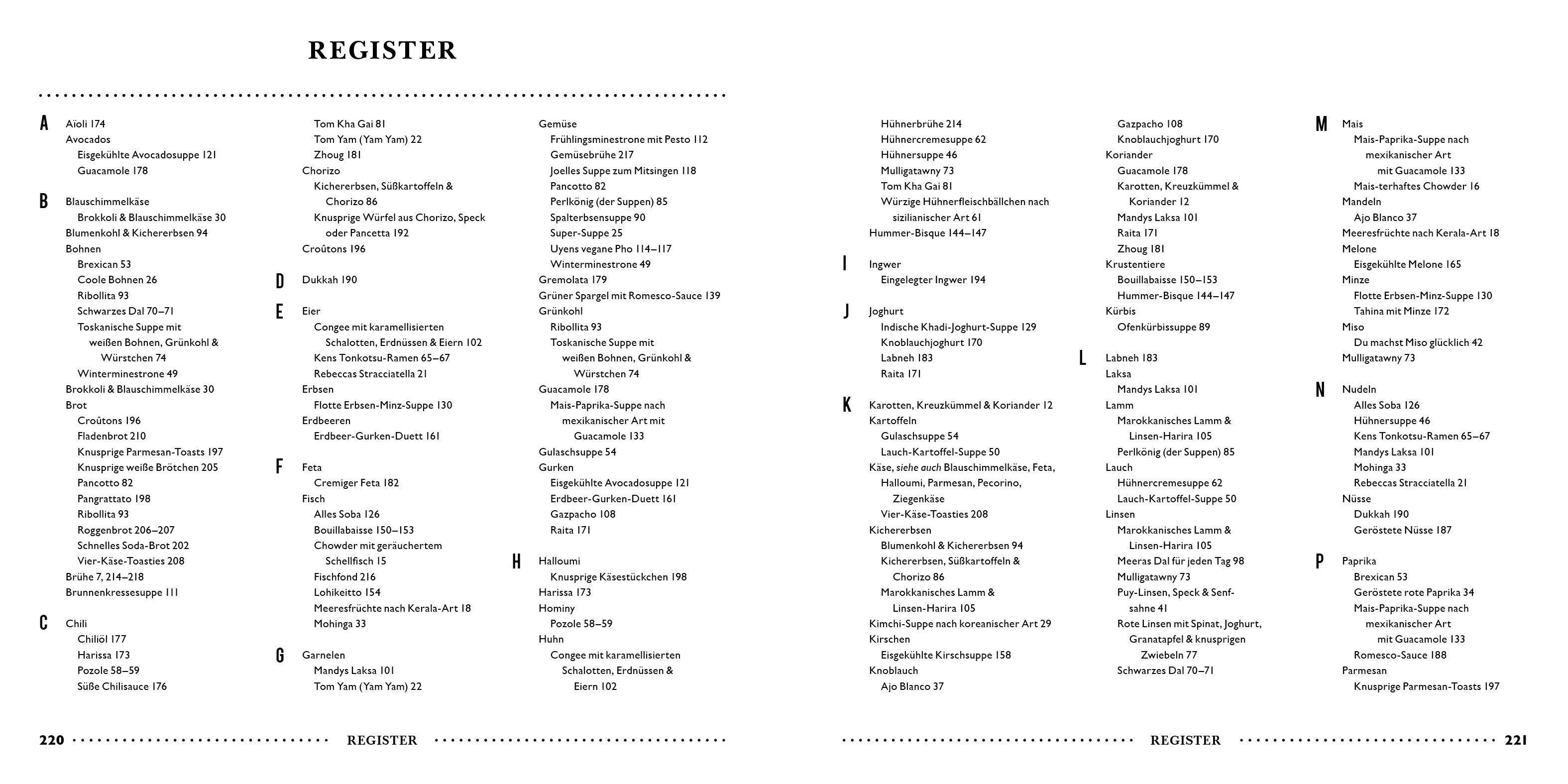 Beispielinhalt (Bild) Leon. Hundert Suppen