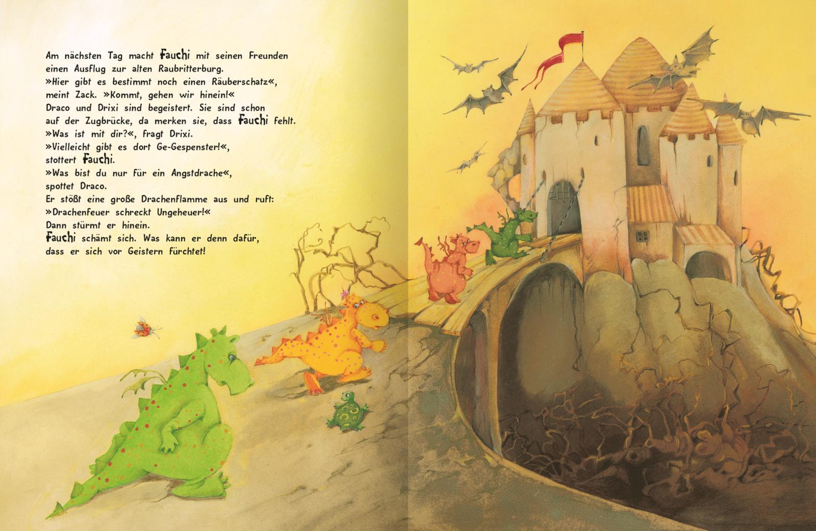 Beispielinhalt (Bild) Der kleine Trotzdrache