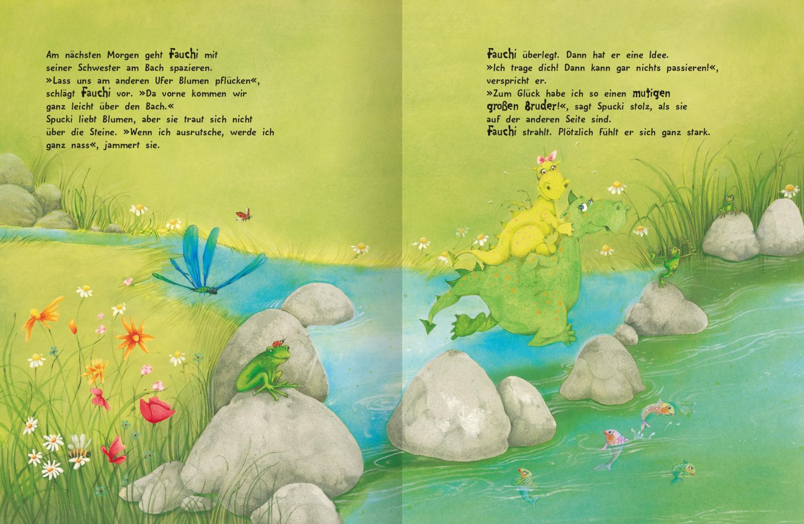 Beispielinhalt (Bild) Der kleine Trotzdrache
