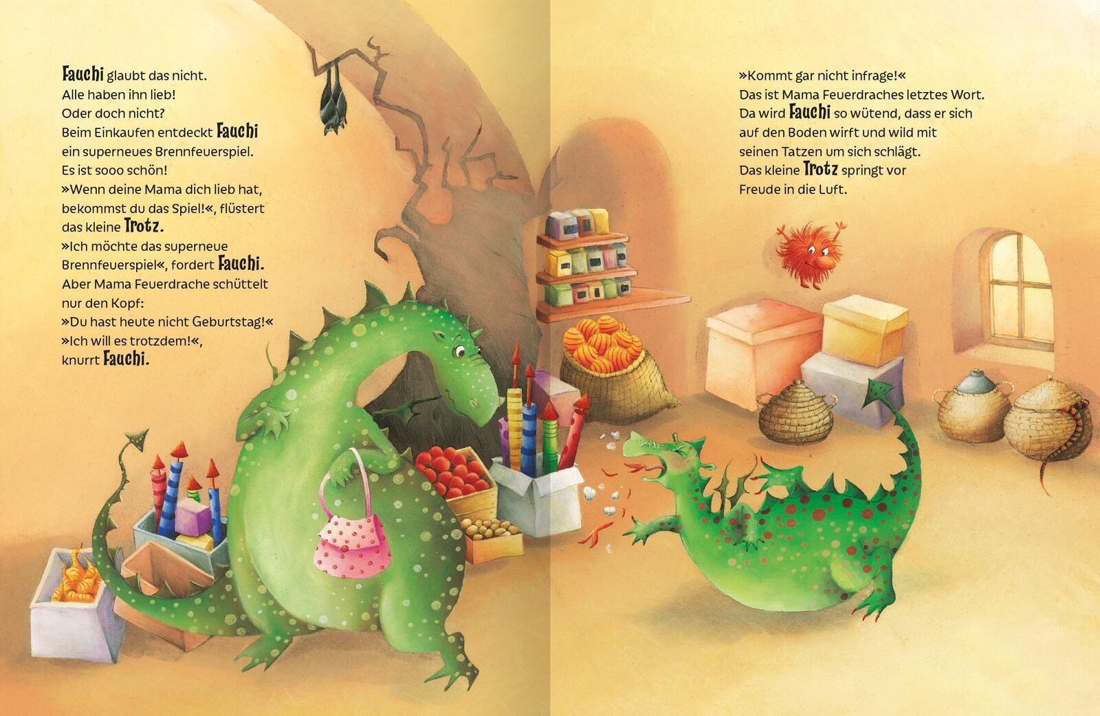 Beispielinhalt (Bild) Der kleine Trotzdrache