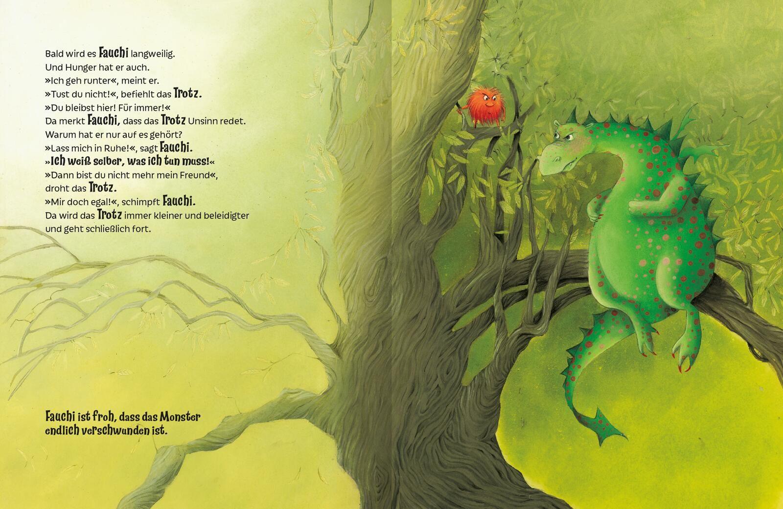 Beispielinhalt (Bild) Der kleine Trotzdrache