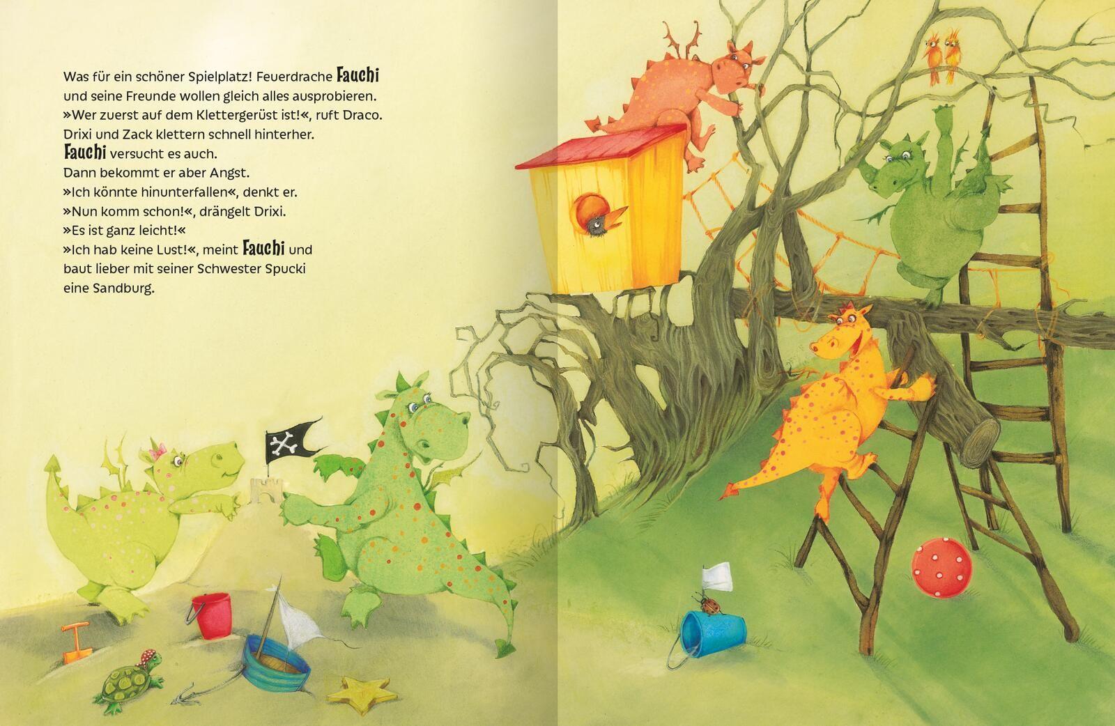 Beispielinhalt (Bild) Der kleine Trotzdrache