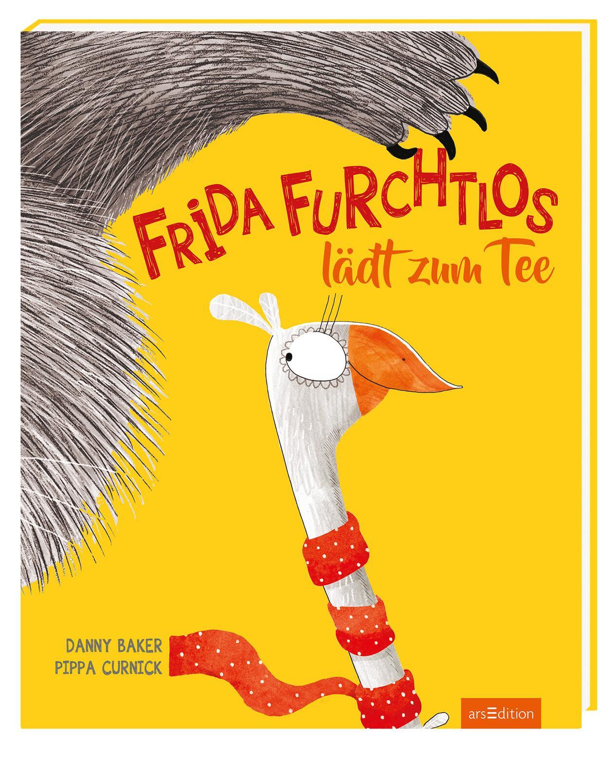 Vorderes Coverbild Frida Furchtlos lädt zum Tee