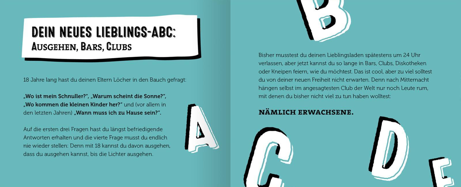 Beispielinhalt (Bild) Volljährig für Einsteiger