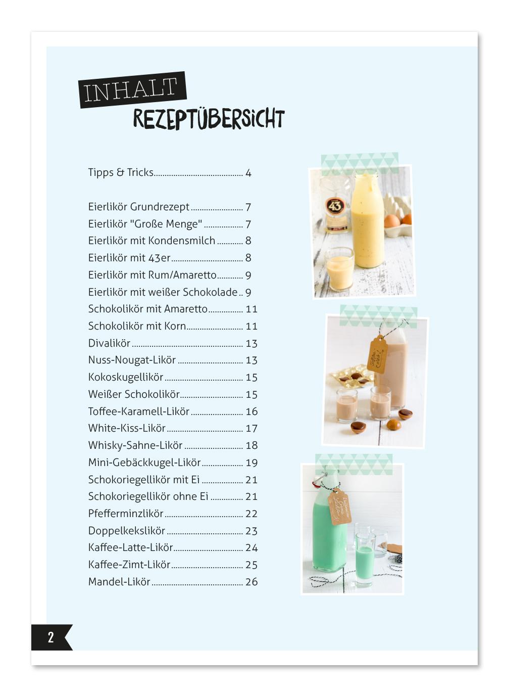 Beispielinhalt (Bild) Lieblings-LIKÖRE