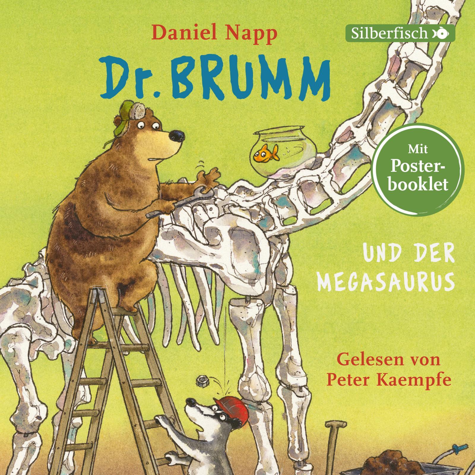 Vorderes Coverbild Dr. Brumm und der Megasaurus und weitere Geschichten