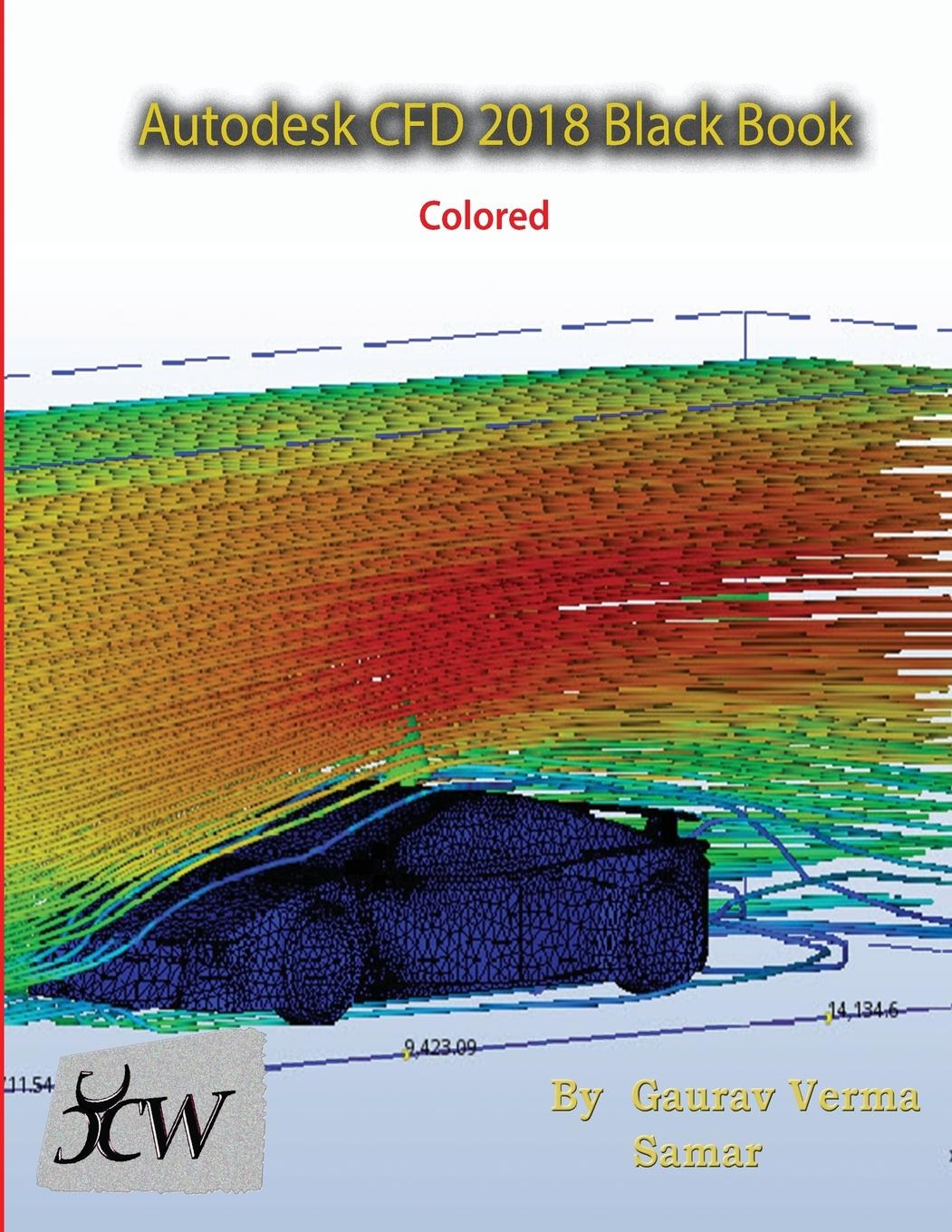 Vorderes Coverbild Autodesk CFD 2018 Black Book (Colored)