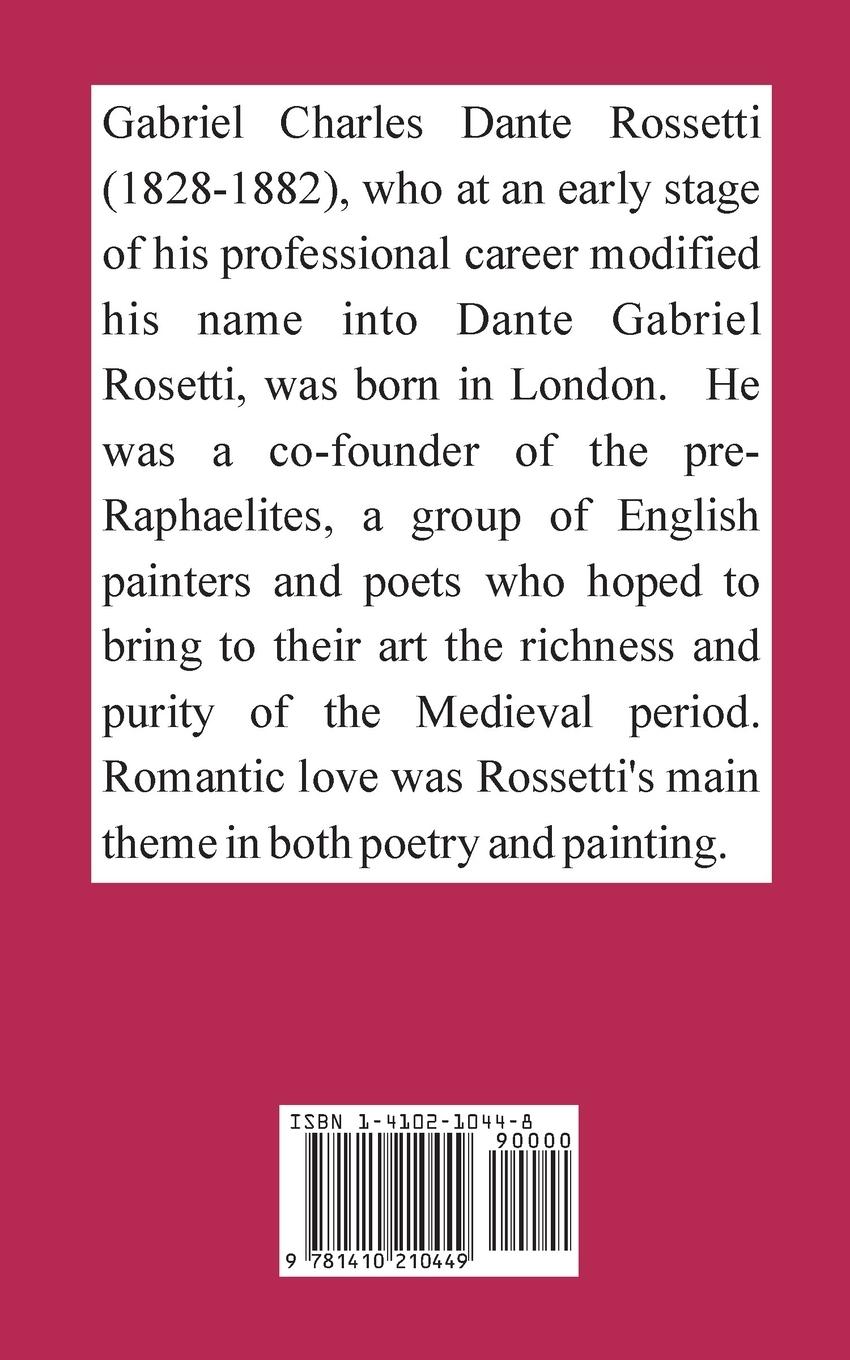 Rückseitencover Complete Poetical Works of Dante Gabriel Rossetti, The