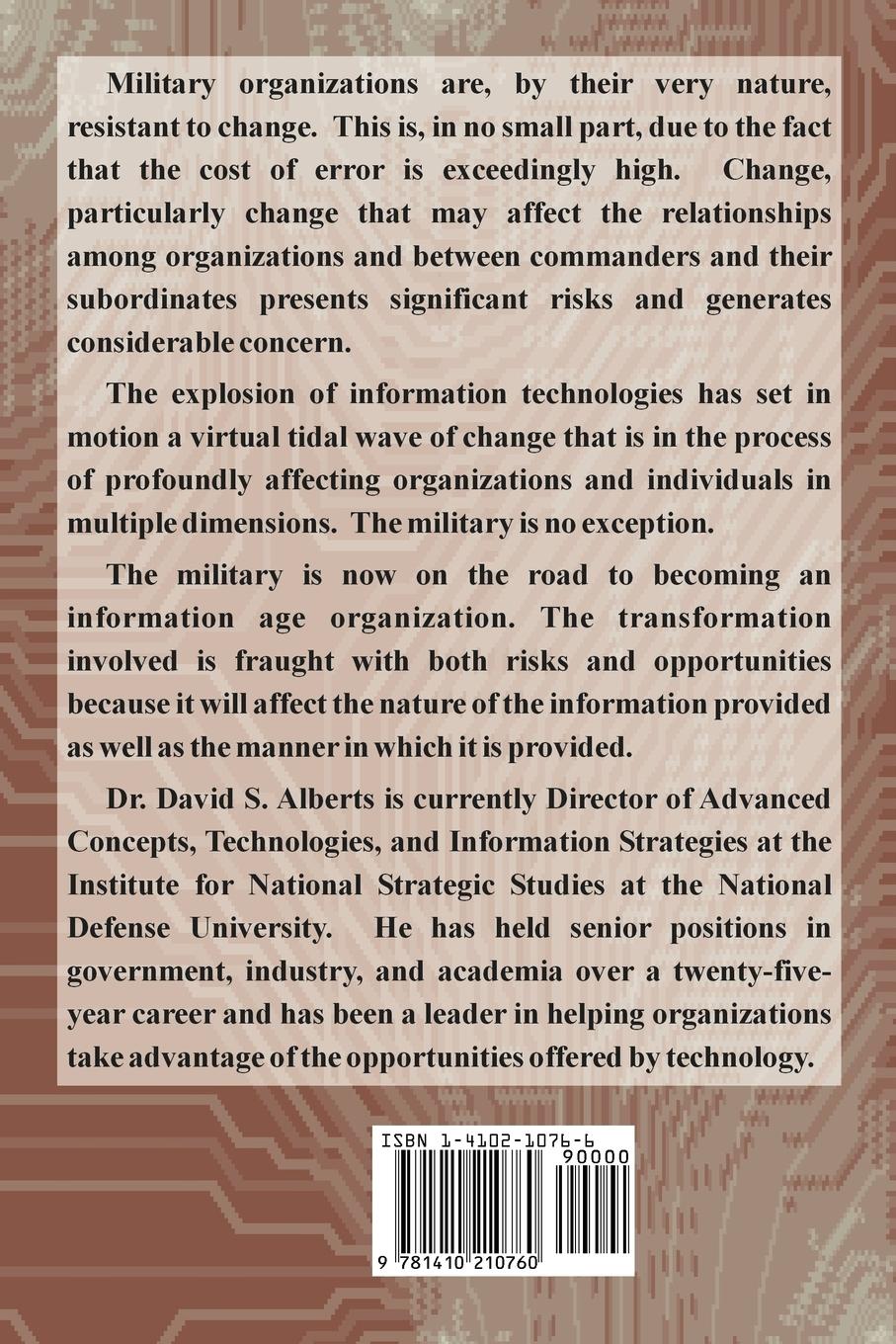 Rückseitencover The Unintended Consequences of Information Age Technologies