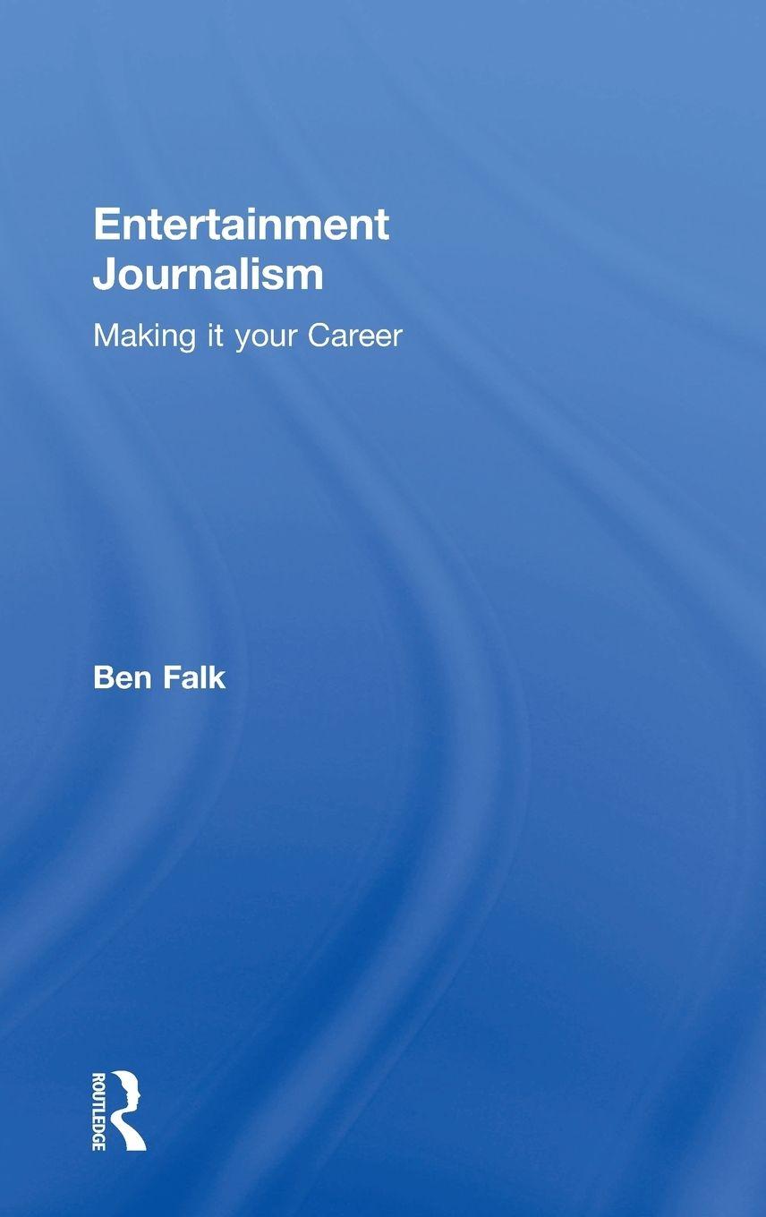 Vorderes Coverbild Entertainment Journalism