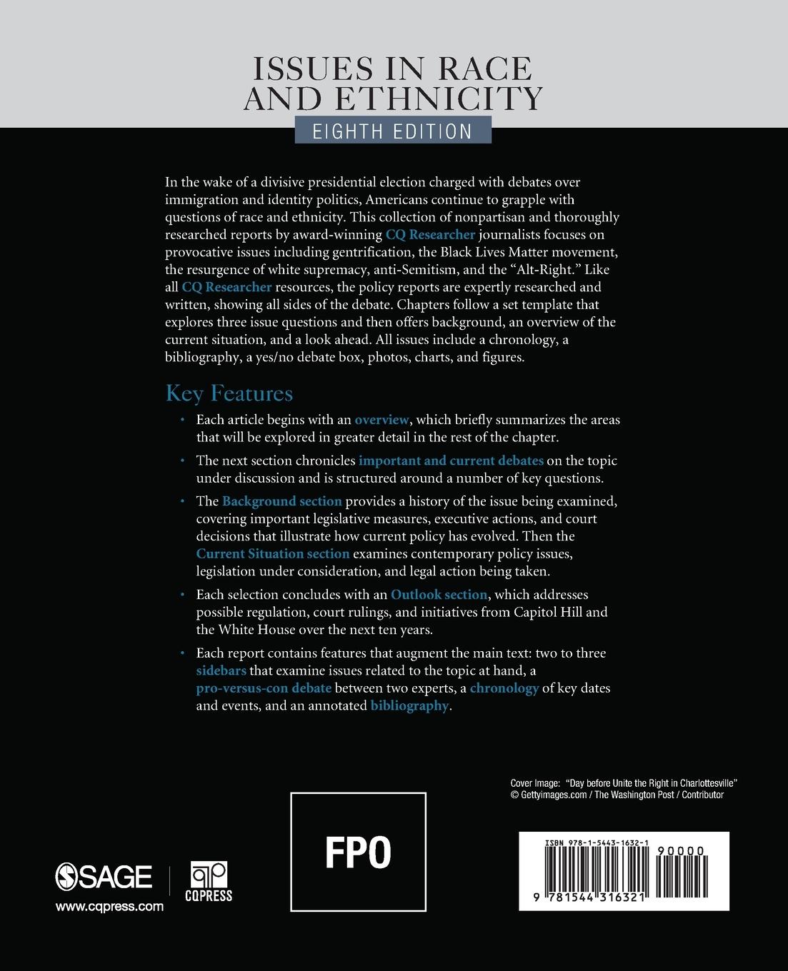 Rückseitencover Issues in Race and Ethnicity