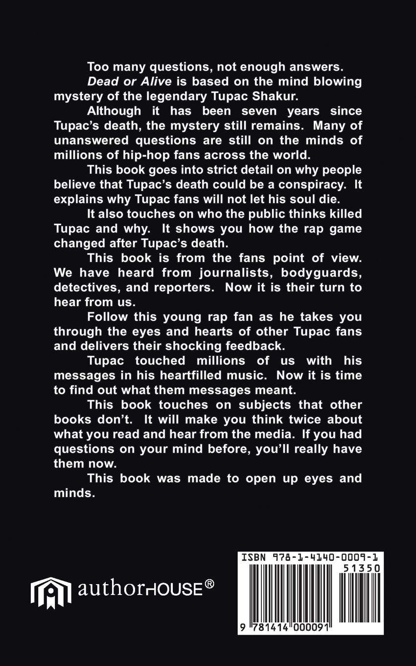 Rückseitencover Dead or Alive? The Mystery of Tupac Shakur