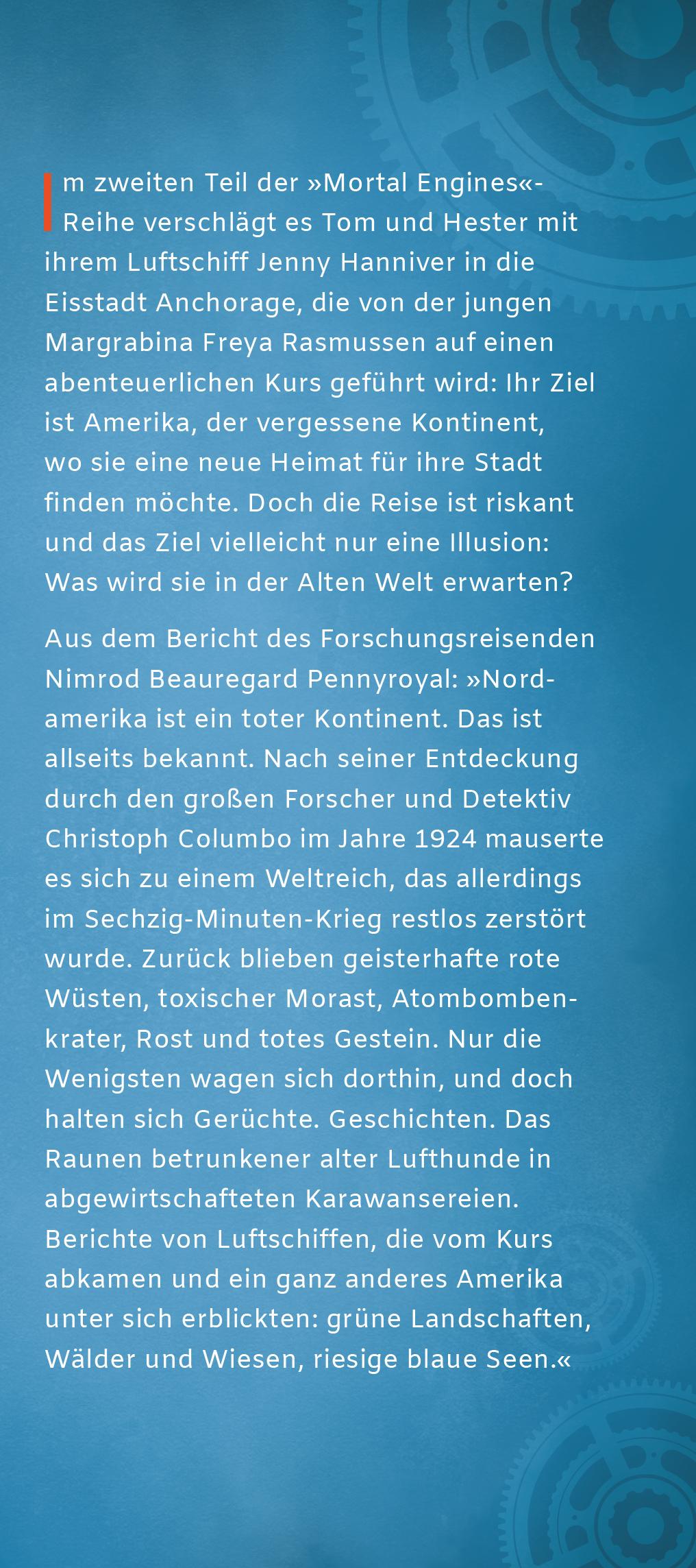 Beispielinhalt (Bild) Mortal Engines - Jagd durchs Eis