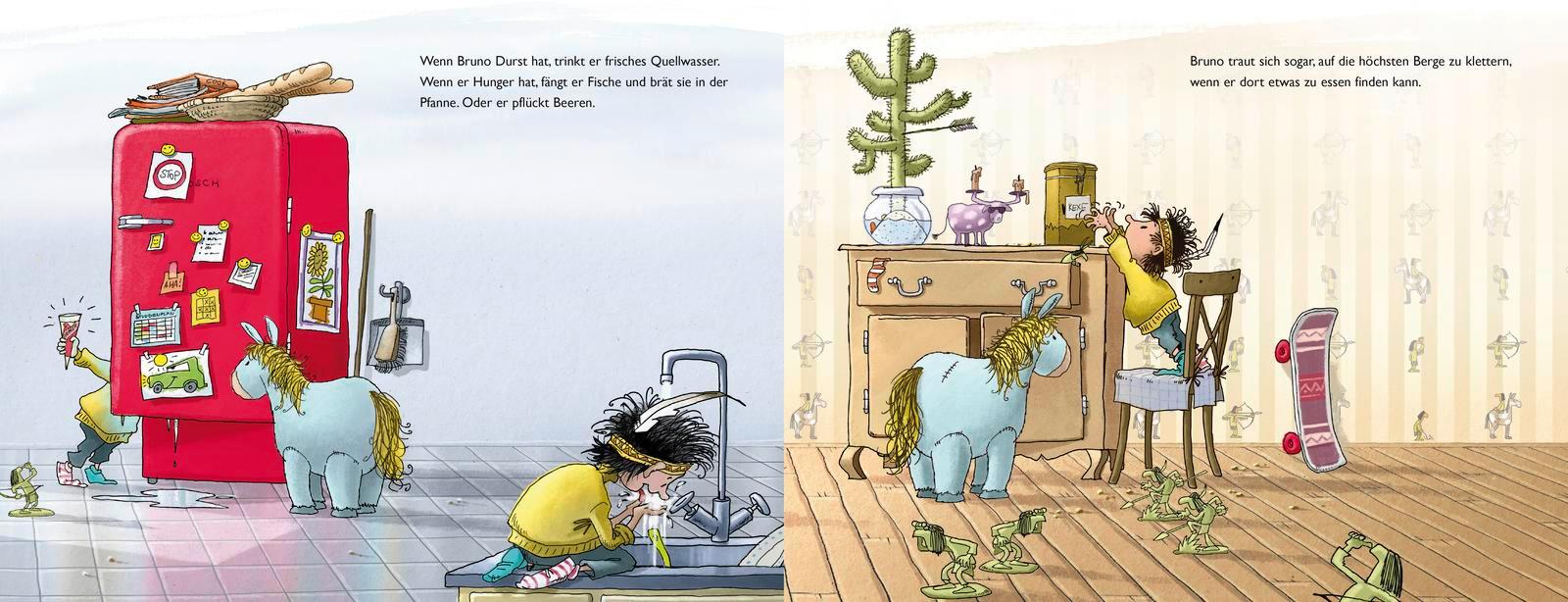 Beispielinhalt (Bild) Häuptling Dicke Backe