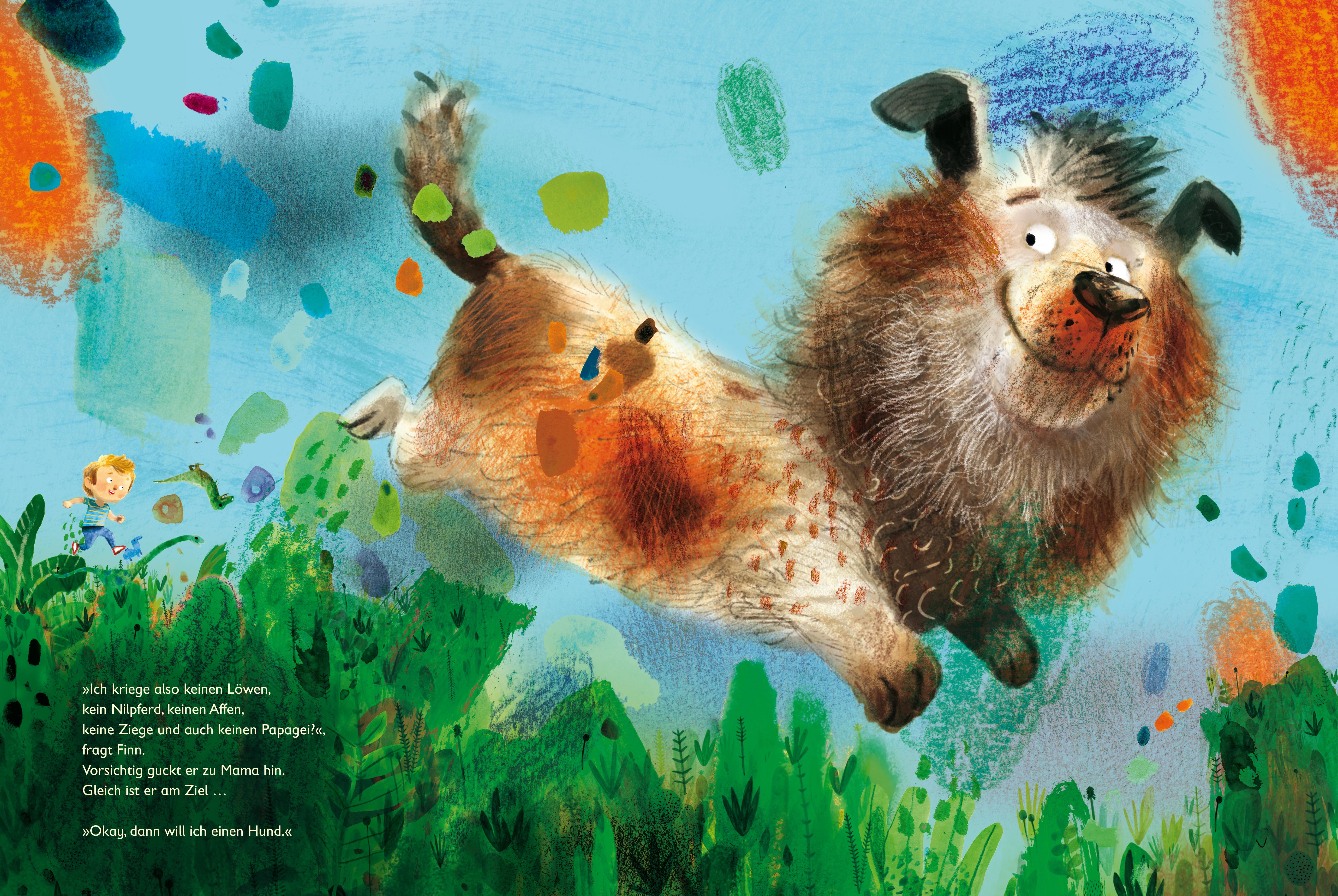 Beispielinhalt (Bild) Ich will einen Löwen