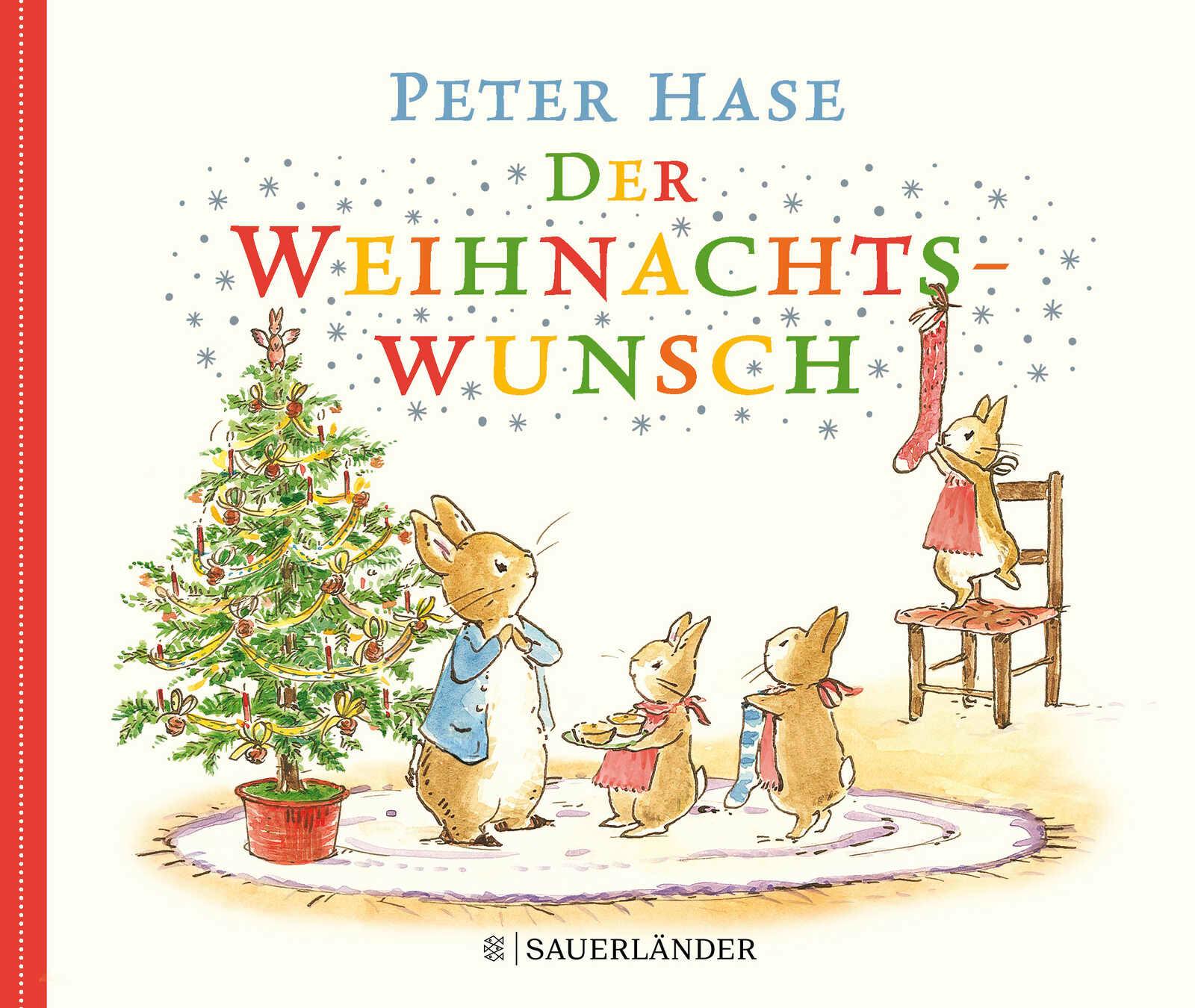 Vorderes Coverbild Peter Hase Der Weihnachtswunsch