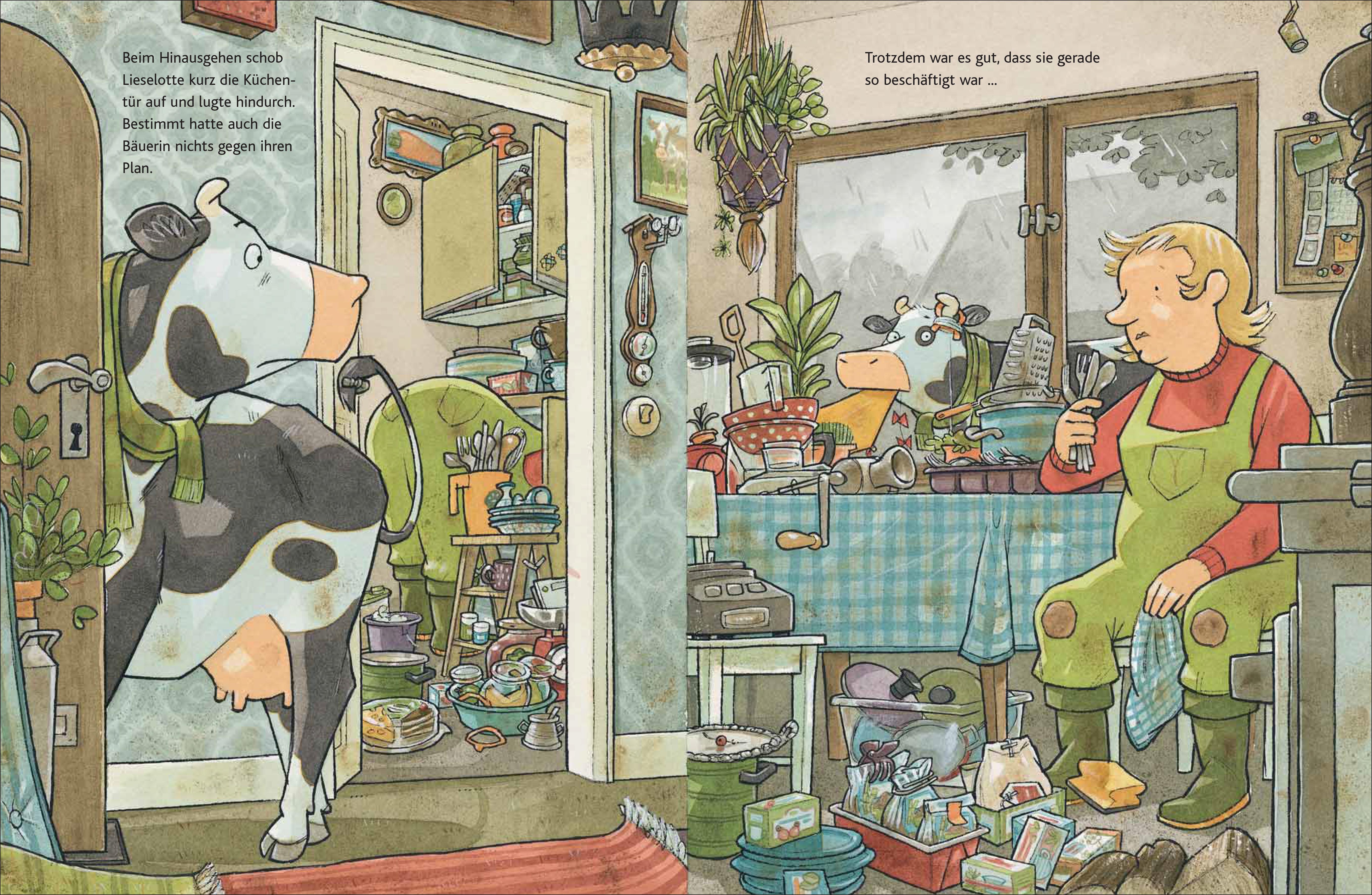 Beispielinhalt (Bild) Lieselotte hat Langeweile