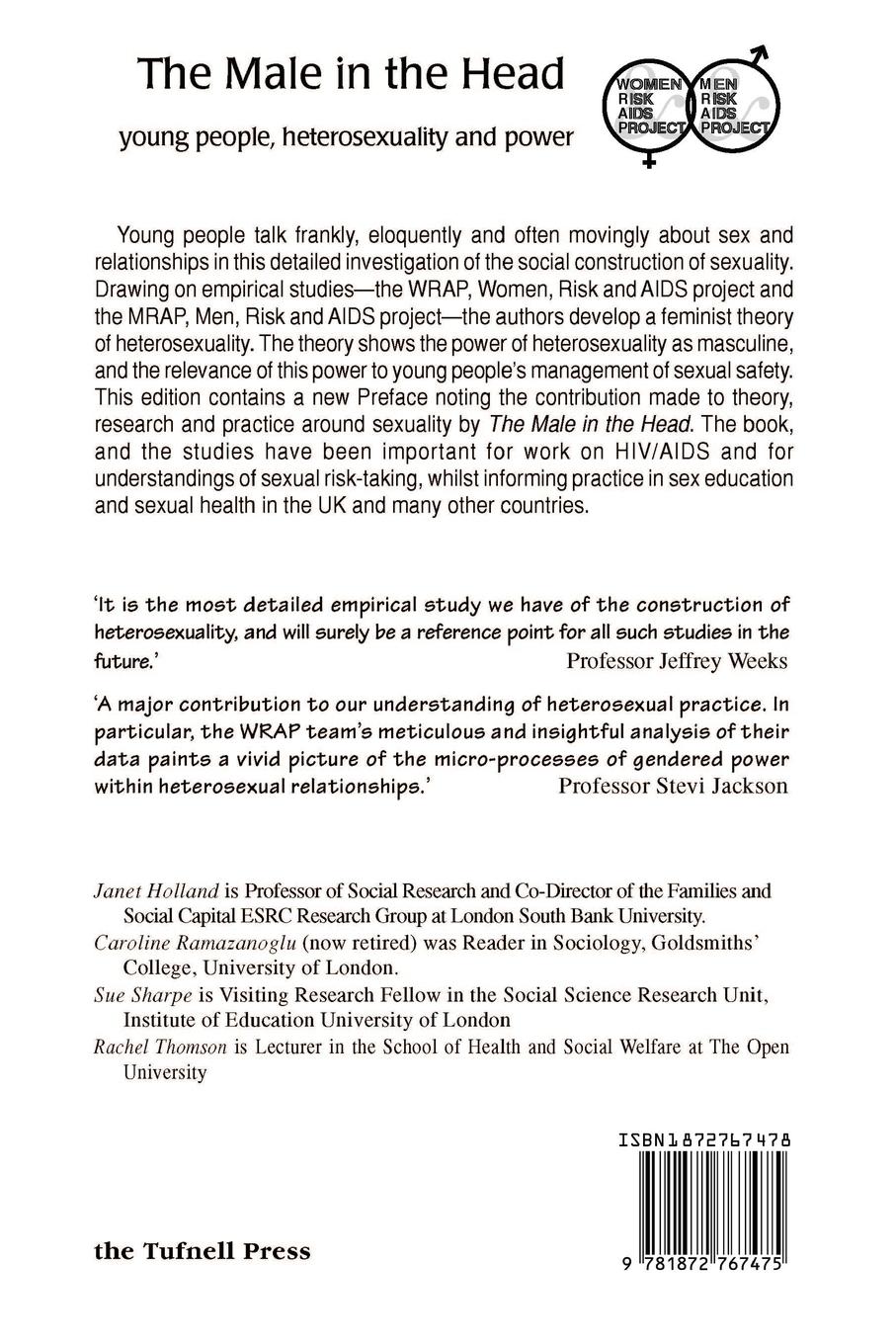 Rückseitencover The Male in the Head