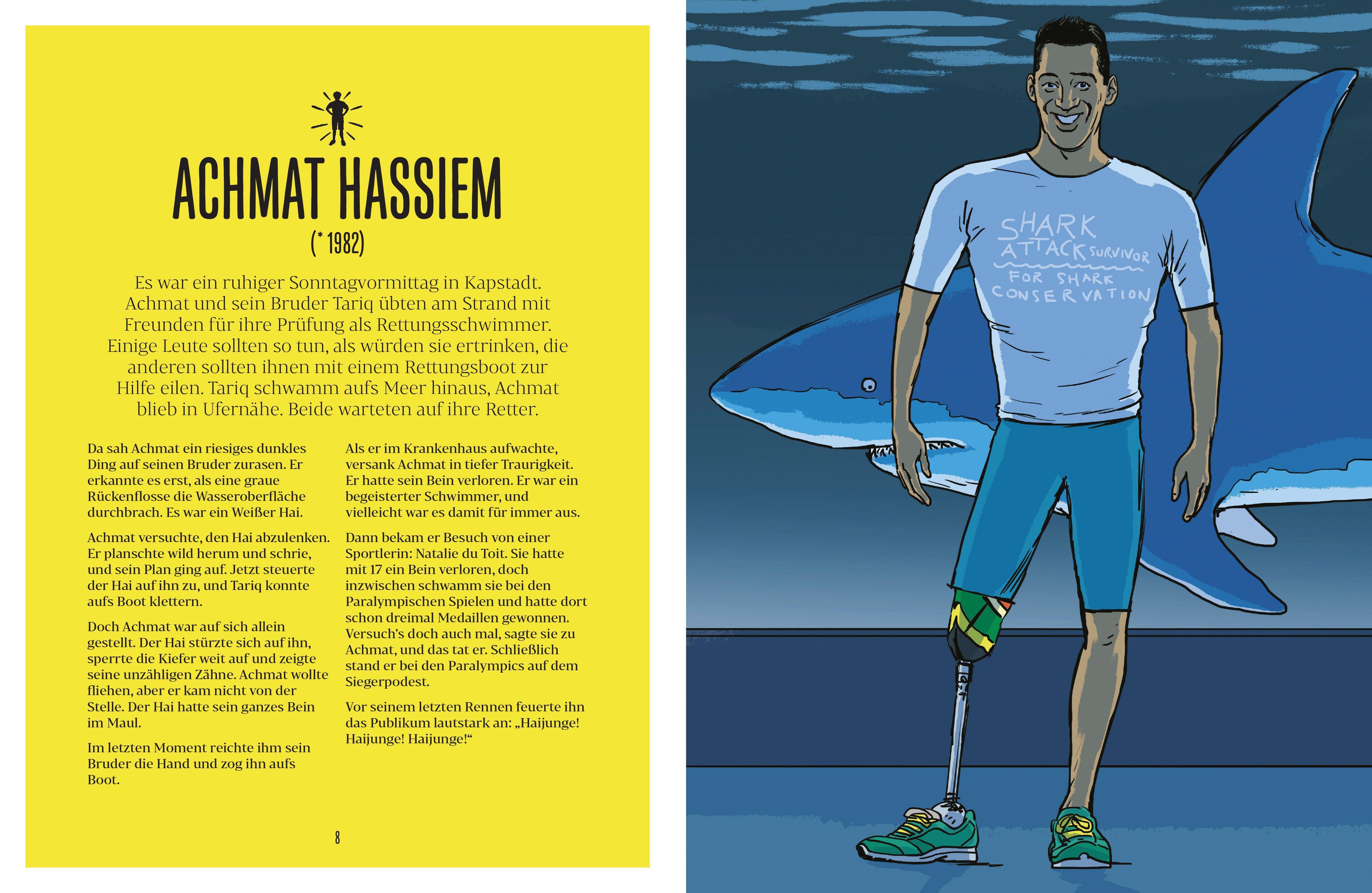 Beispielinhalt (Bild) Stories for Boys Who Dare to be Different - Vom Mut, anders zu sein