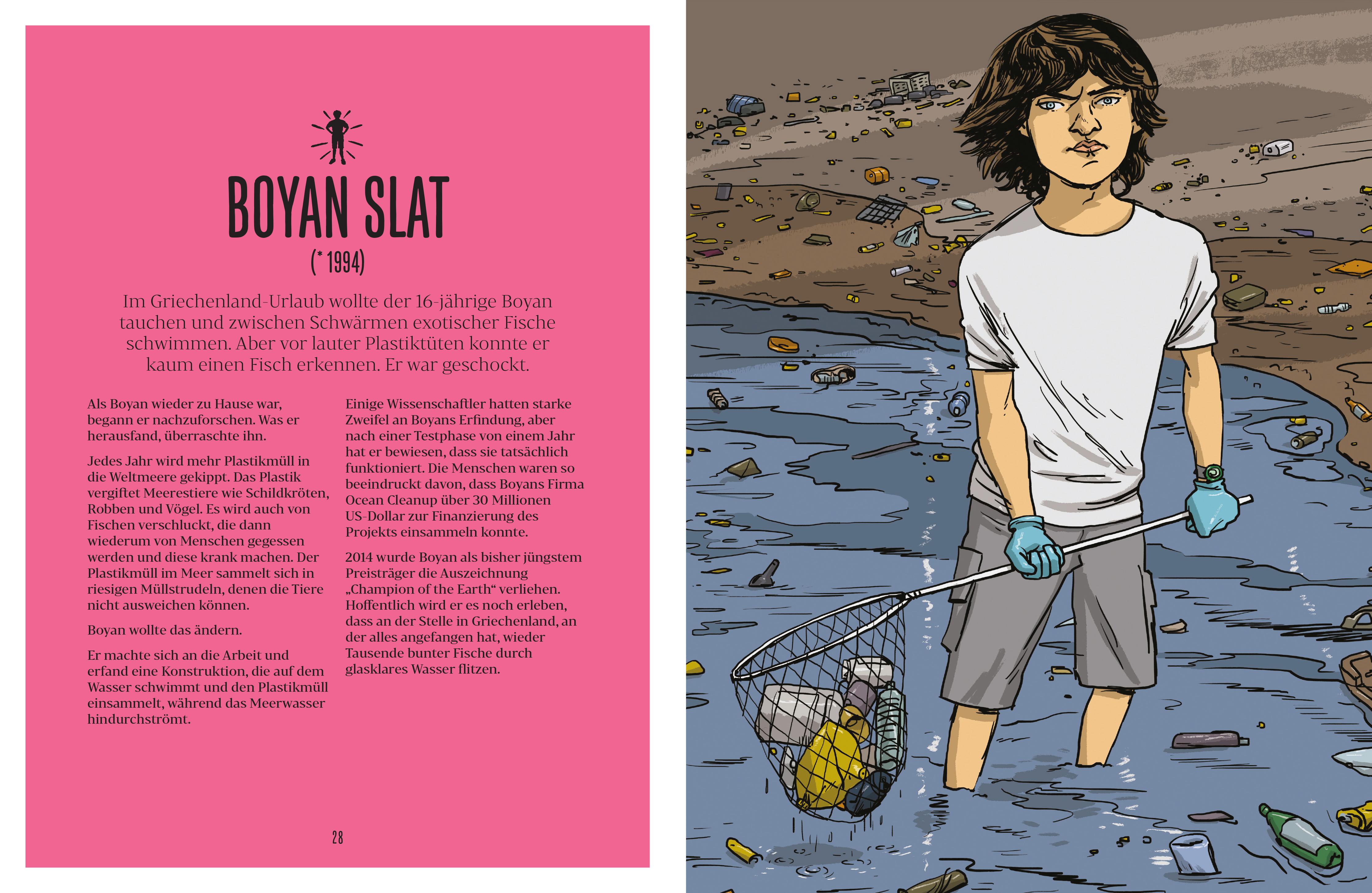 Beispielinhalt (Bild) Stories for Boys Who Dare to be Different - Vom Mut, anders zu sein