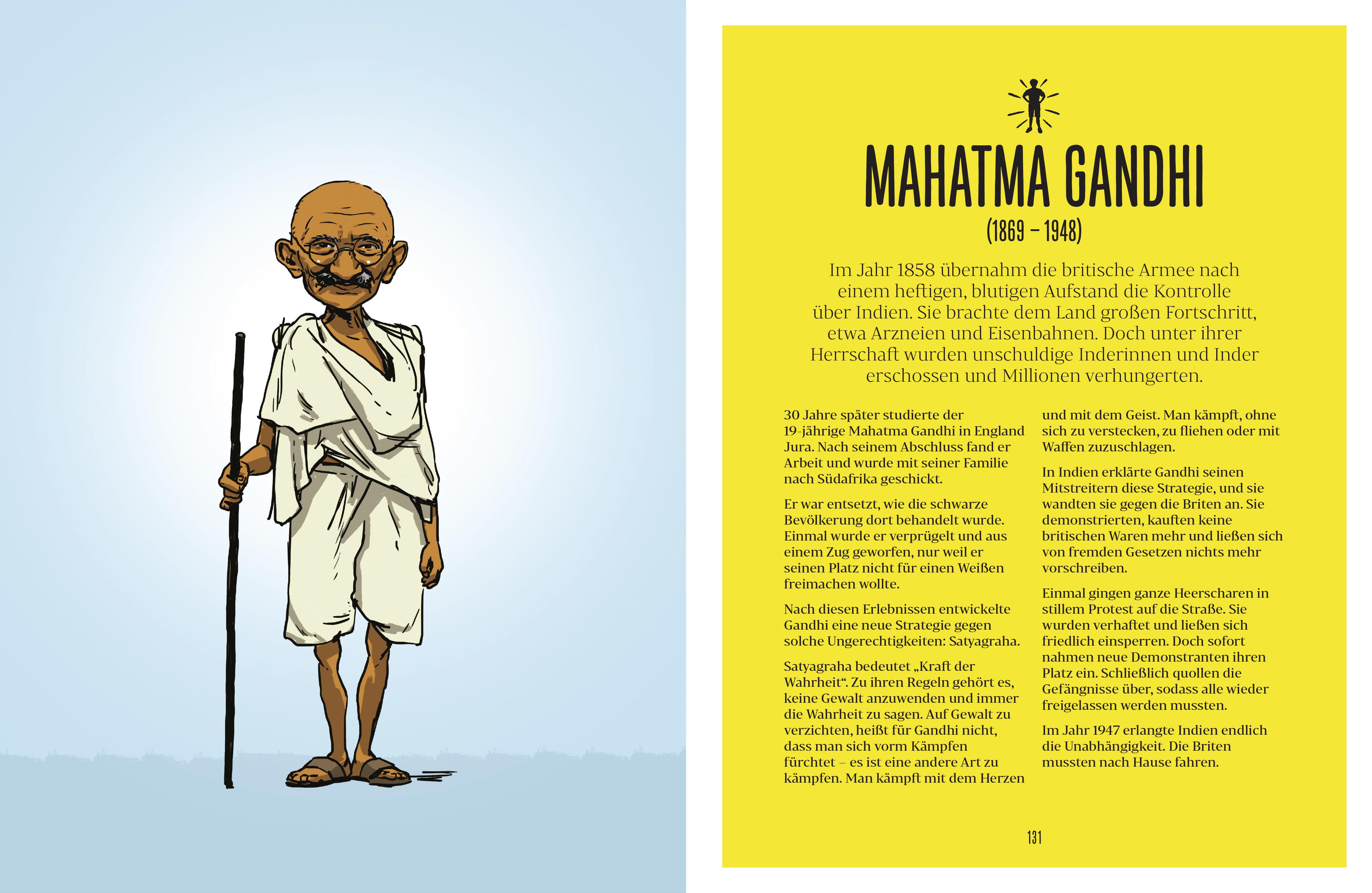 Beispielinhalt (Bild) Stories for Boys Who Dare to be Different - Vom Mut, anders zu sein