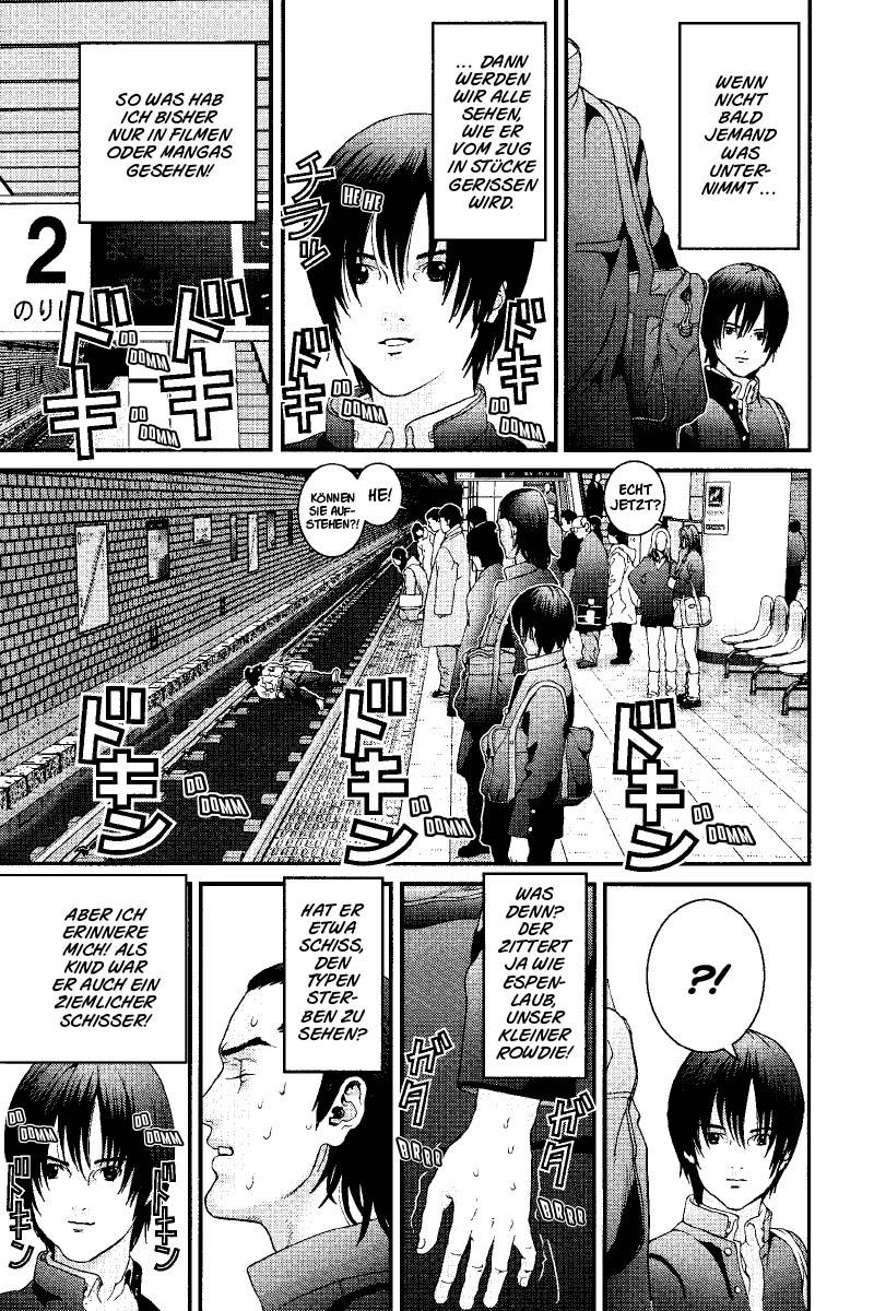 Beispielinhalt (Bild) Gantz 1