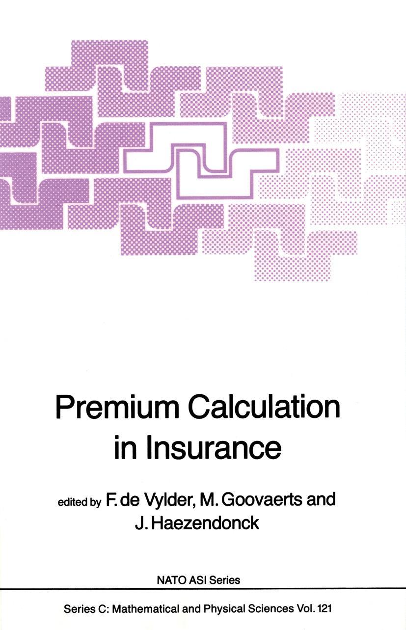 Vorderes Coverbild Premium Calculation in Insurance