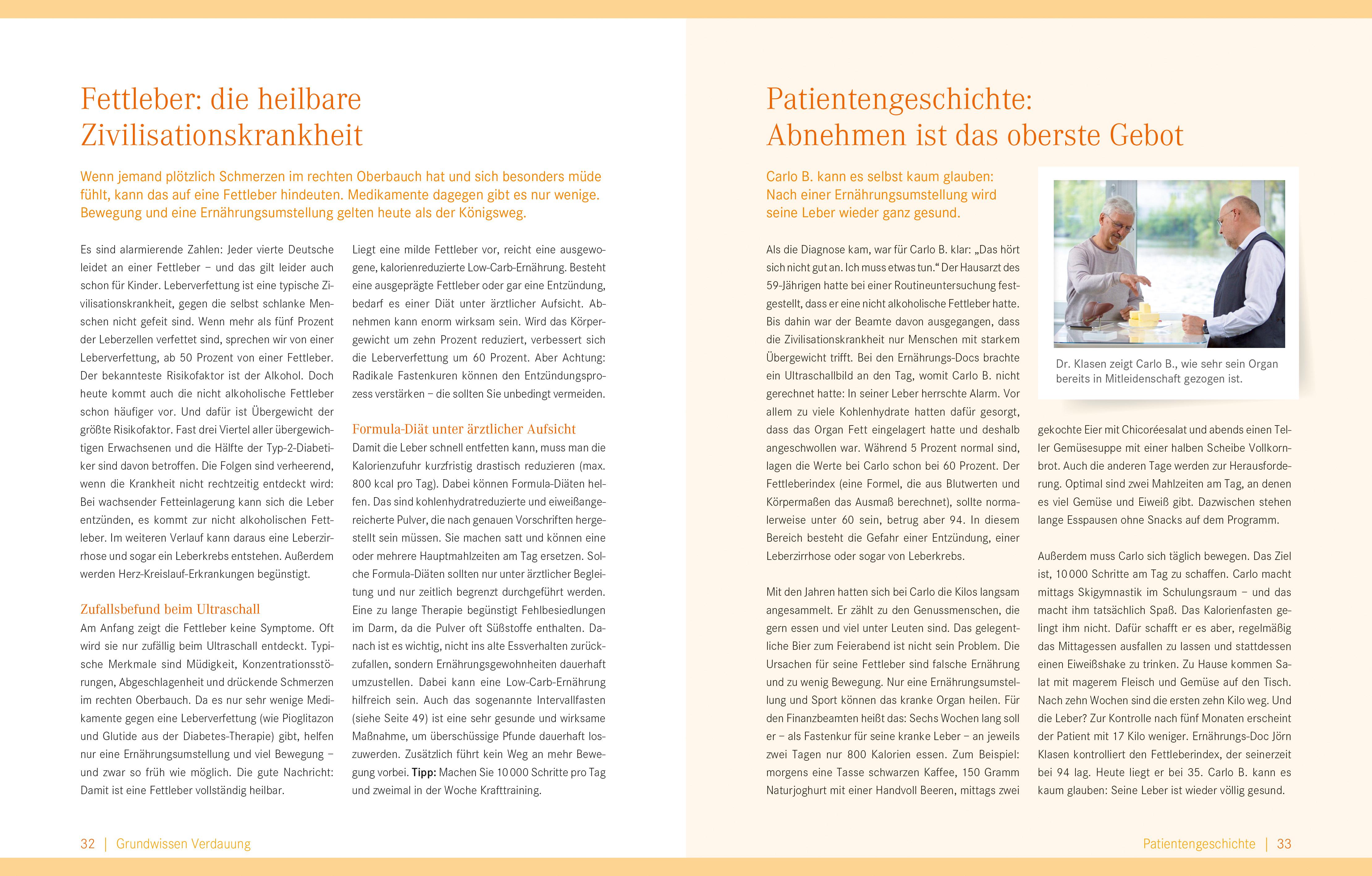 Beispielinhalt (Bild) Die Ernährungs-Docs - Gute Verdauung