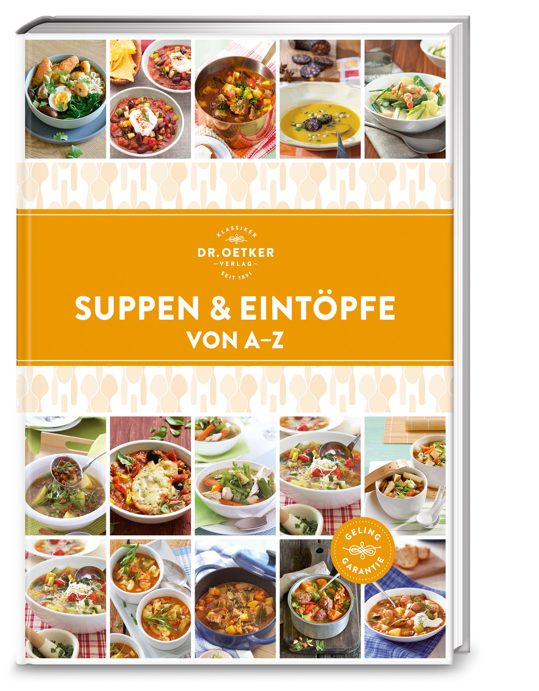 Vorderes Coverbild Suppen und Eintöpfe von A-Z