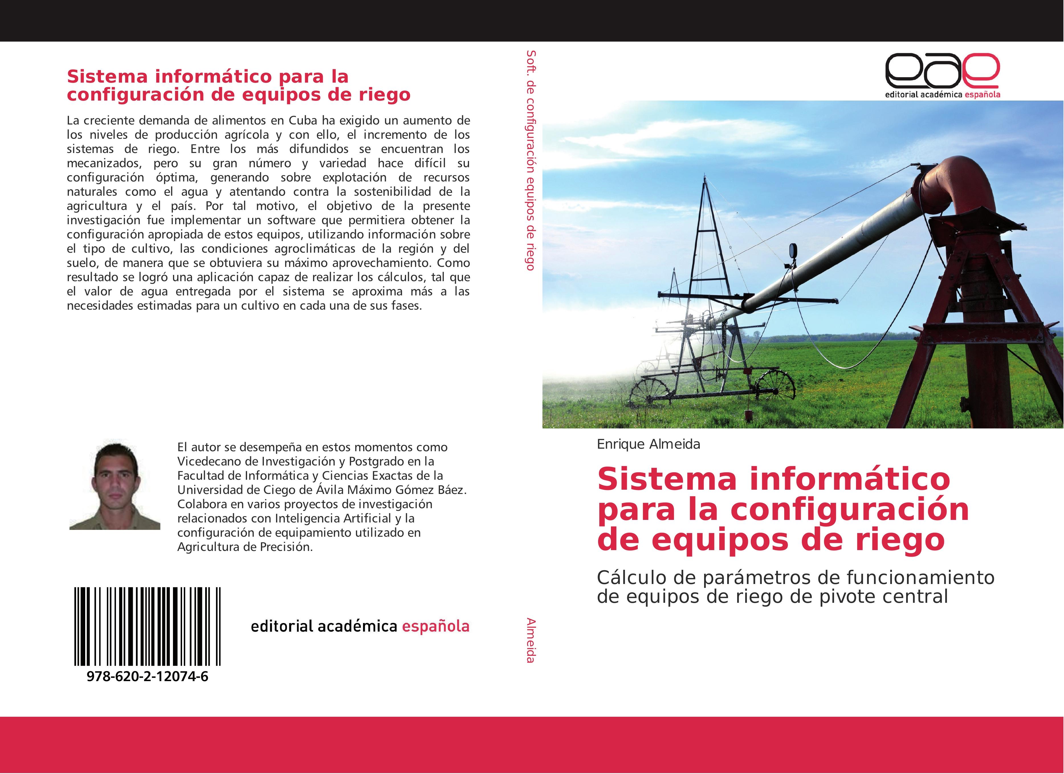 Vorderes Coverbild Sistema informático para la configuración de equipos de riego