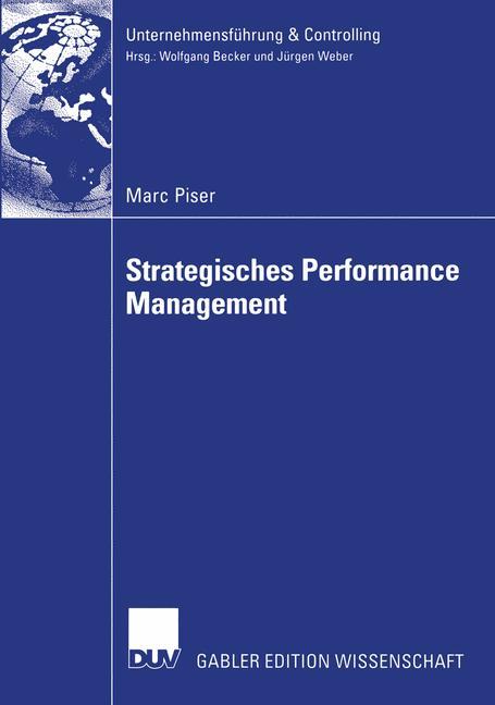 Vorderes Coverbild Strategisches Performance Management