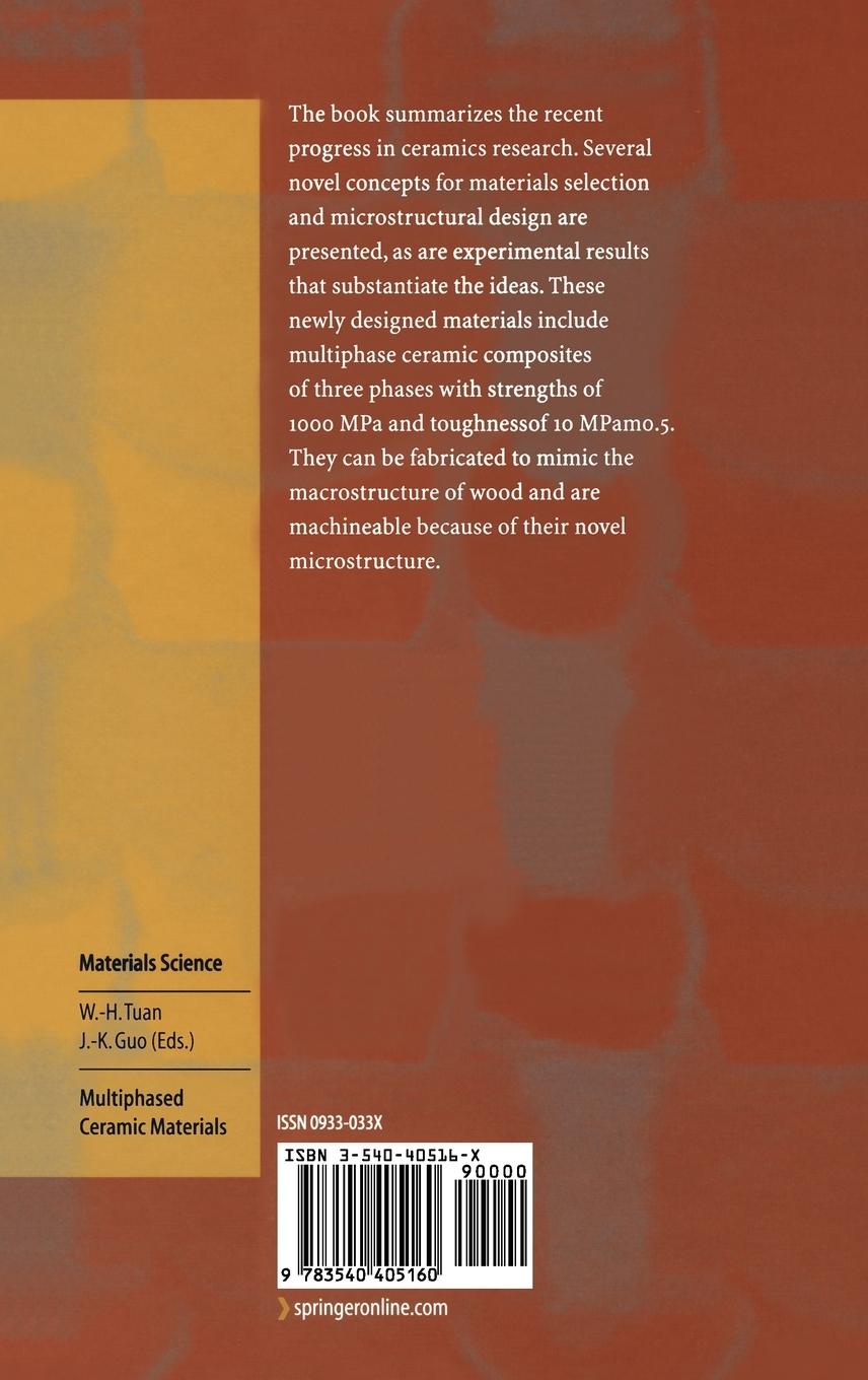 Rückseitencover Multiphased Ceramic Materials