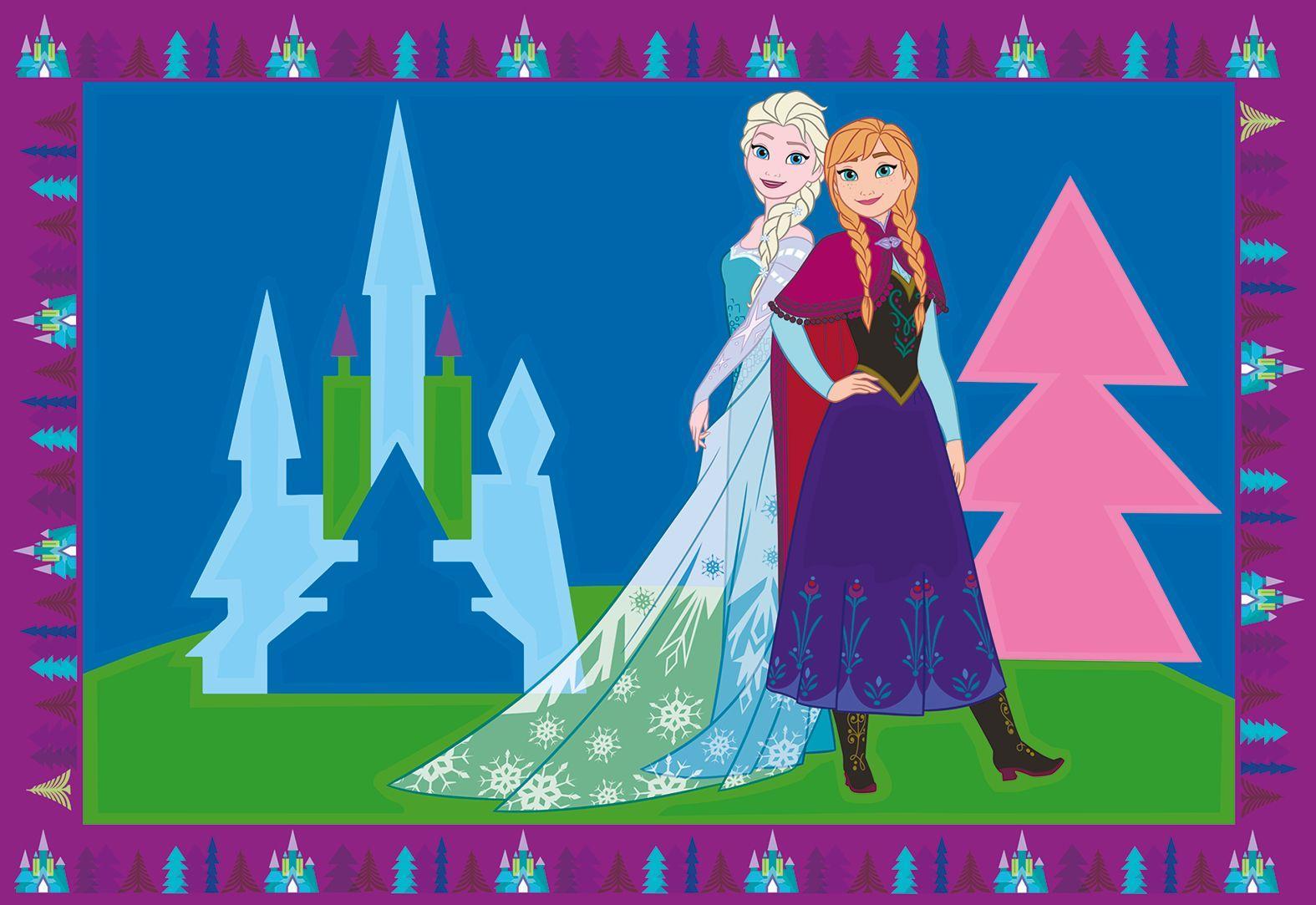 Beispielinhalt (Bild) Die Eiskönigin Malen nach Zahlen Junior