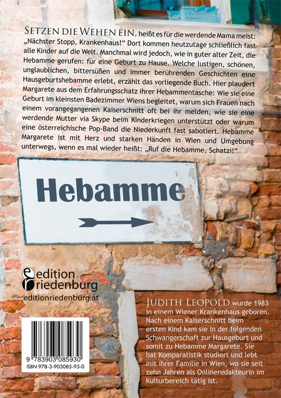Rückseitencover Zu Hause geboren - Die unglaublichen Erlebnisse der Hebamme Margarete