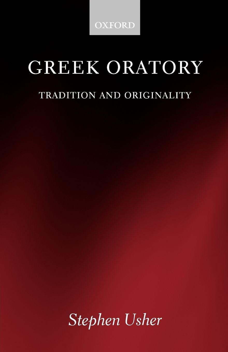 Vorderes Coverbild Greek Oratory