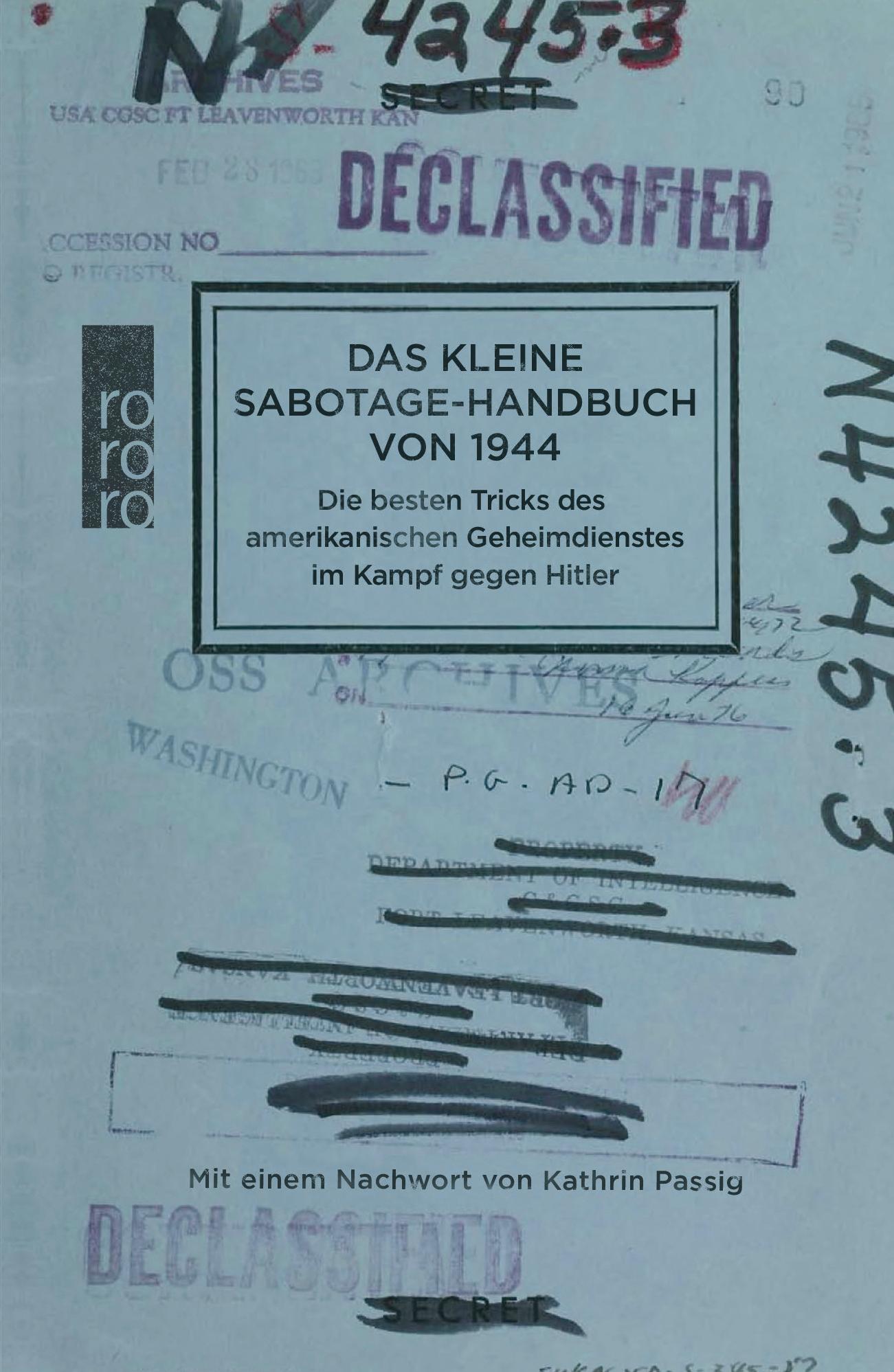 Vorderes Coverbild Das kleine Sabotage-Handbuch von 1944